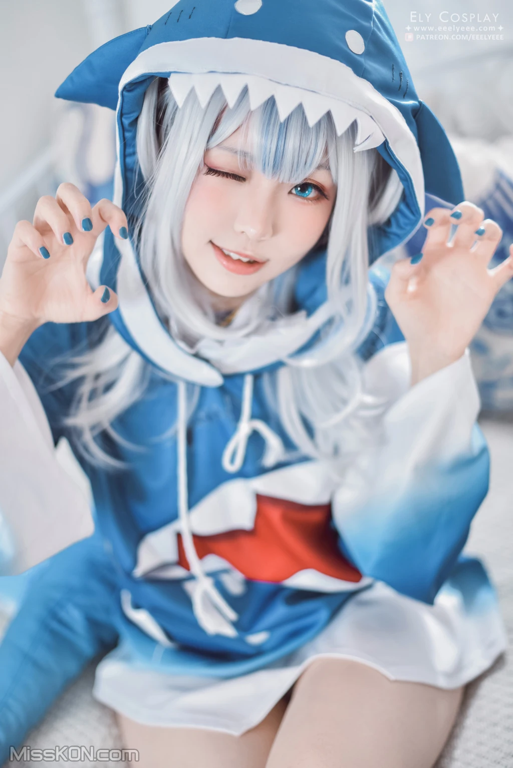 Coser@Ely_eee (ElyEE子): Gawr Gura (44 photos) –插图5