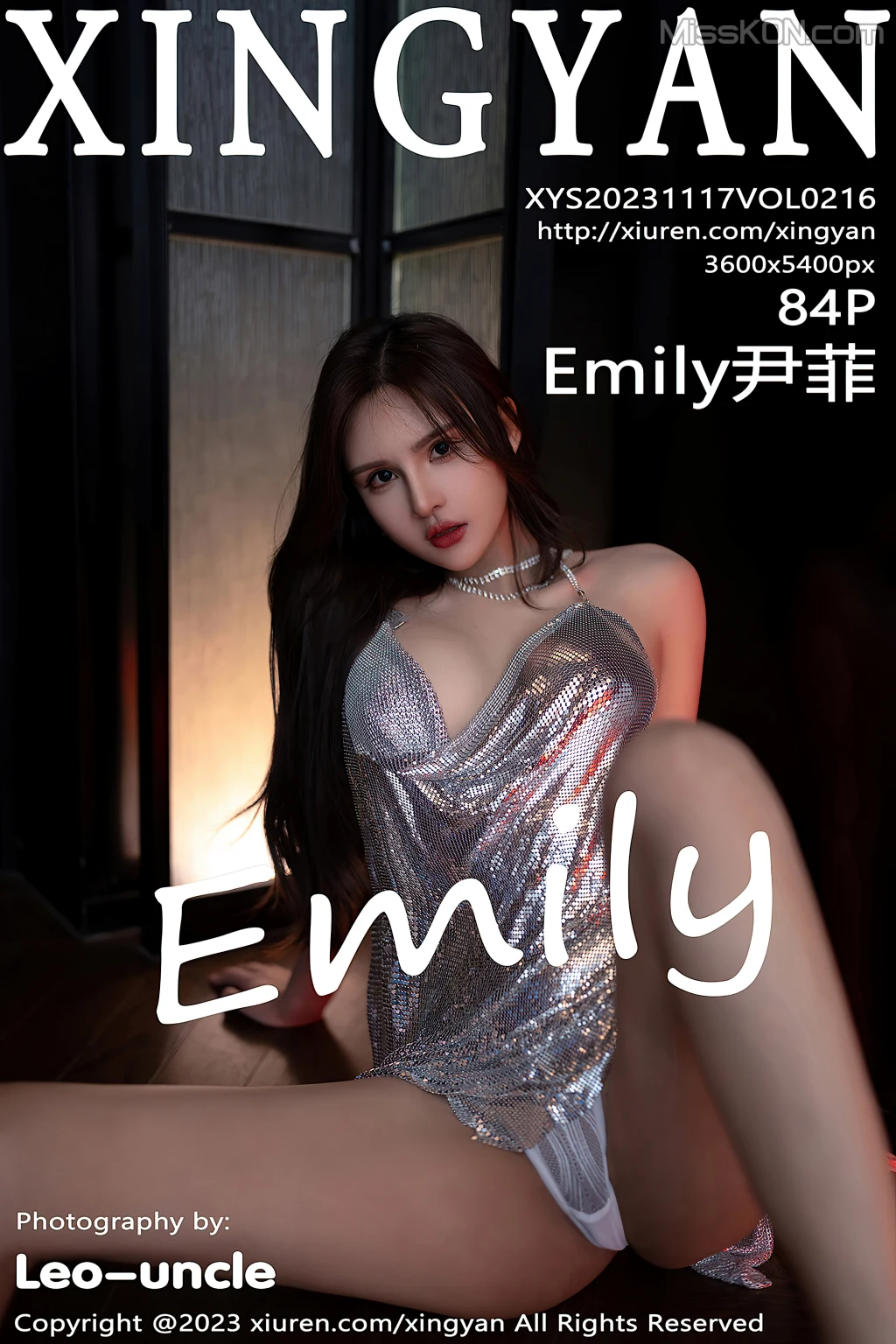 XingYan Vol.216: Emily尹菲 (85 ảnh)