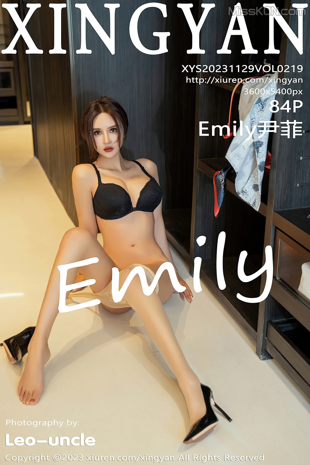 XingYan Vol.219: Emily尹菲 (85 photos)