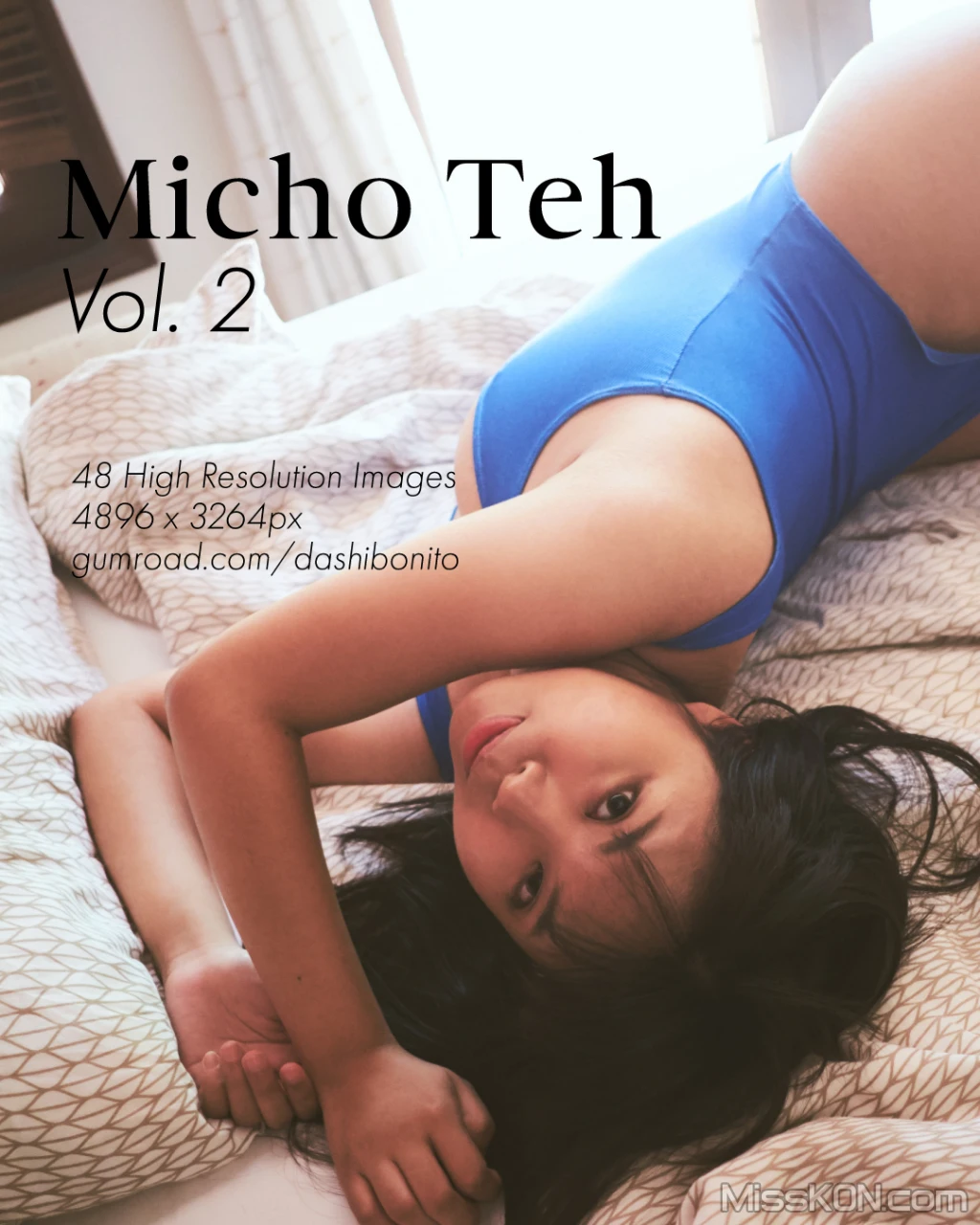 Micho Teh Vol.2: Holiday House Blue Leotard (51 photos)