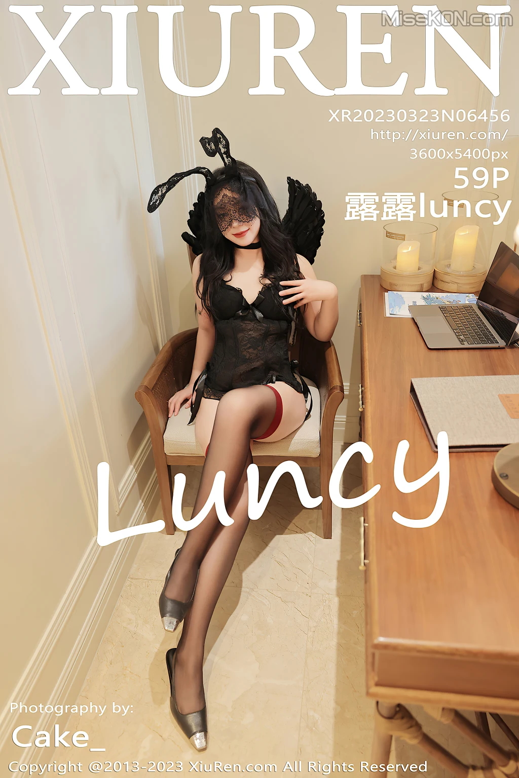 XIUREN No.6456: 露露luncy (60 ảnh)