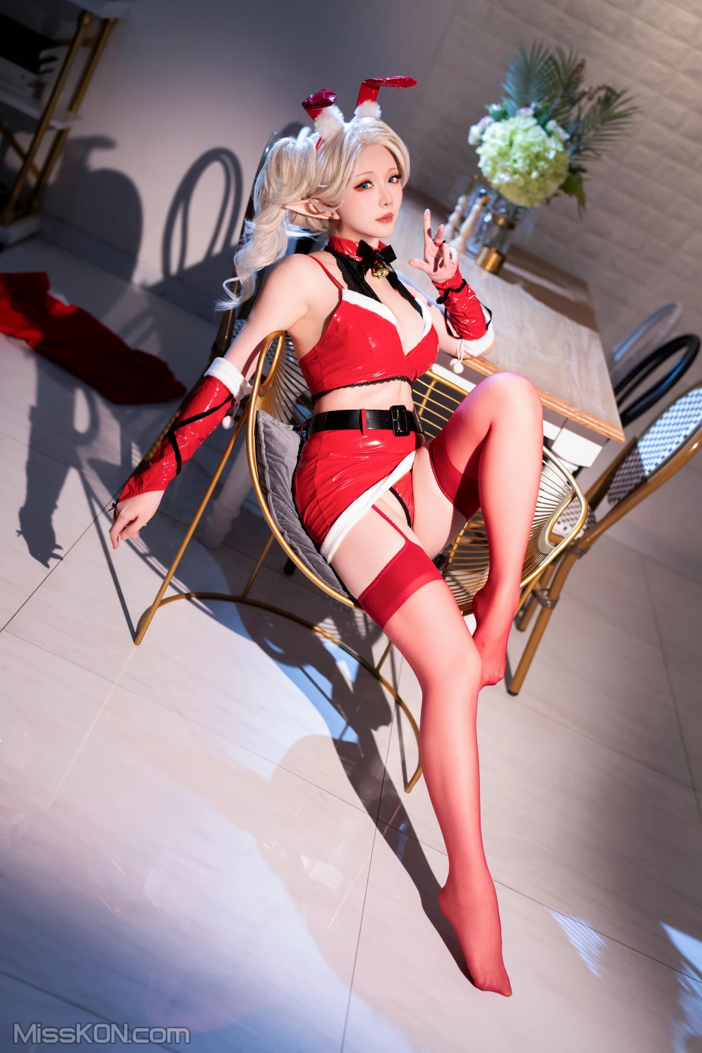 Coser@星之迟迟Hoshilily: 圣诞精灵篇C 礼物袋 (90 photos + 1 video) – Page 4
