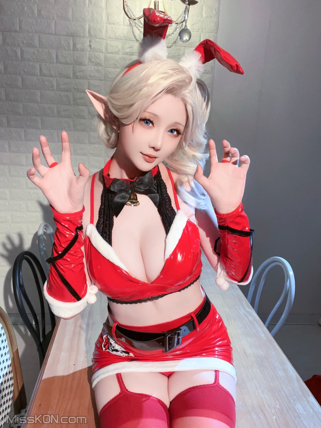 Coser@星之迟迟Hoshilily: 圣诞精灵篇C 礼物袋 (90 photos + 1 video) – Page 7