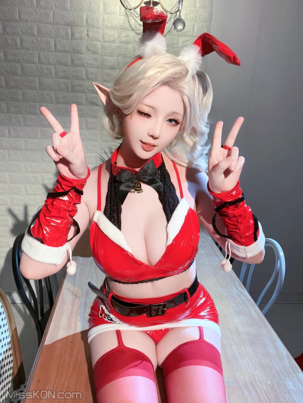 Coser@星之迟迟Hoshilily: 圣诞精灵篇C 礼物袋 (90 photos + 1 video) – Page 7