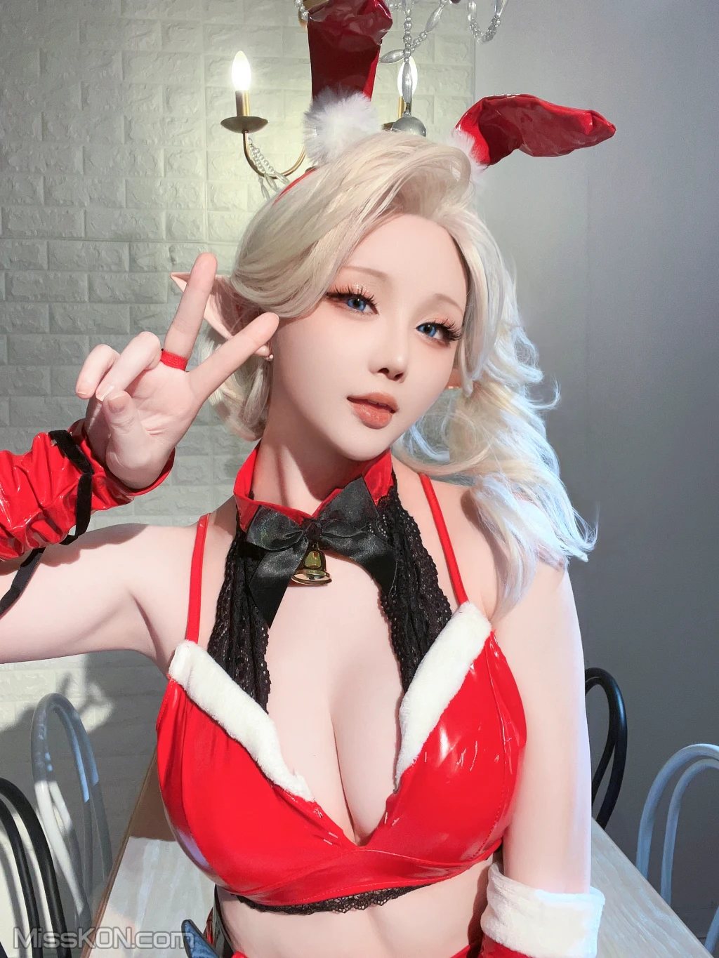 Coser@星之迟迟Hoshilily: 圣诞精灵篇C 礼物袋 (90 photos + 1 video) – Page 7
