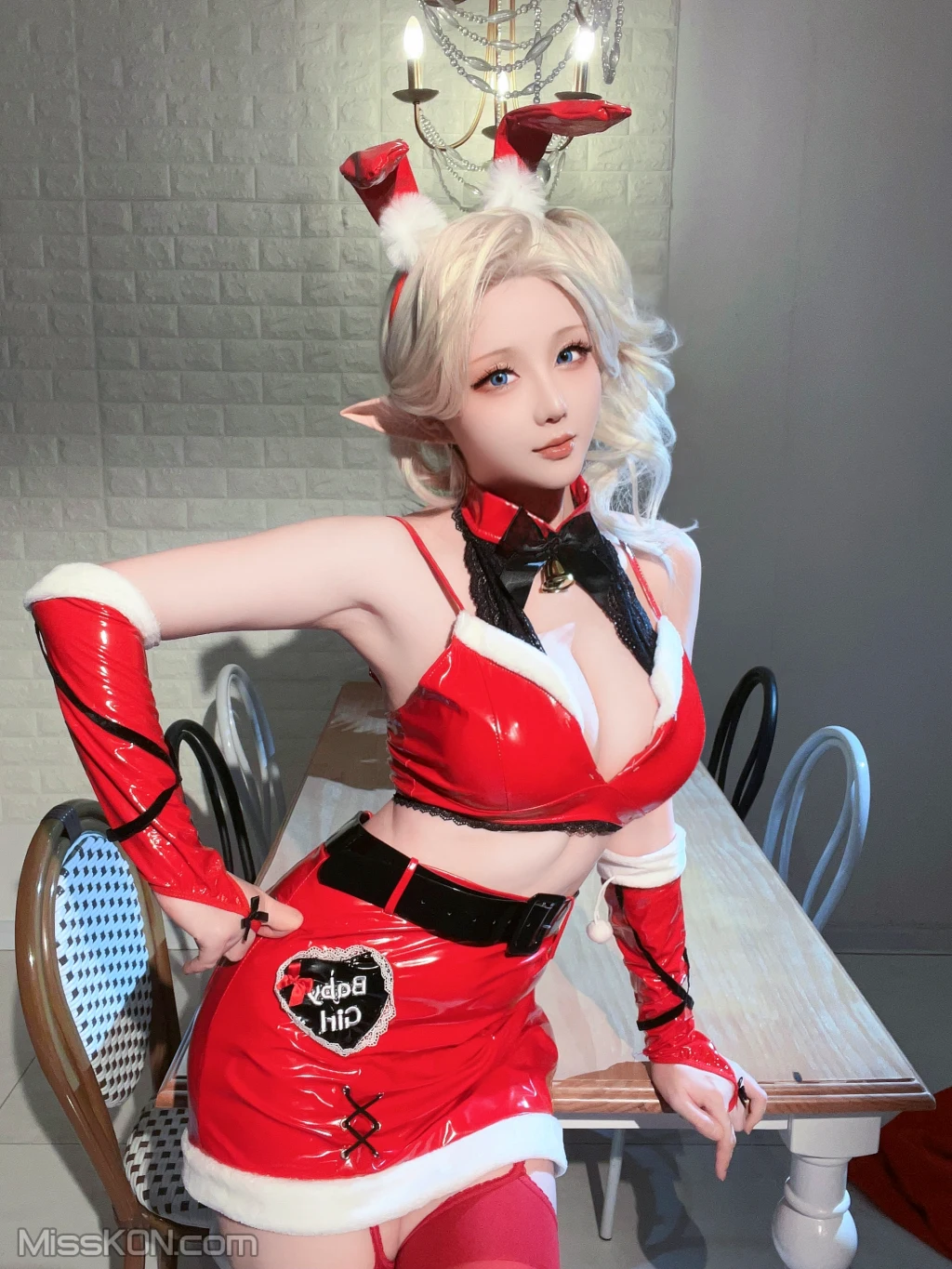 Coser@星之迟迟Hoshilily: 圣诞精灵篇C 礼物袋 (90 photos + 1 video) – Page 8