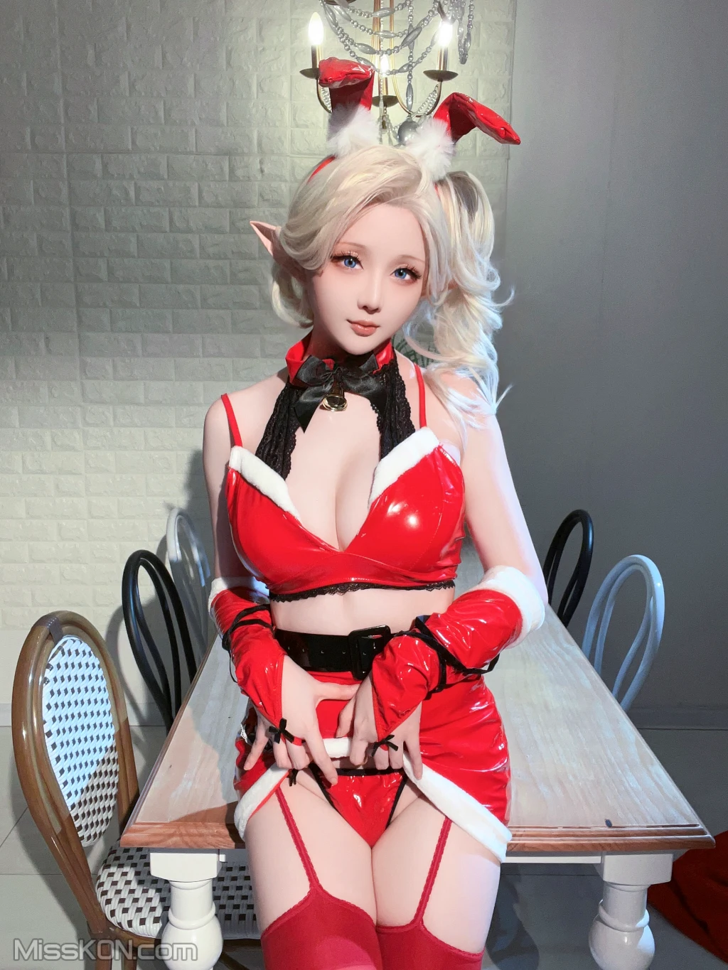 Coser@星之迟迟Hoshilily: 圣诞精灵篇C 礼物袋 (90 photos + 1 video) – Page 8