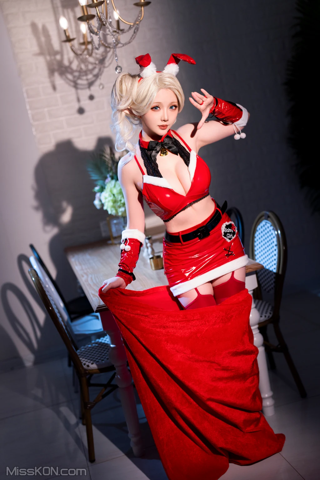Coser@星之迟迟Hoshilily: 圣诞精灵篇C 礼物袋 (90 photos + 1 video) – Page 8