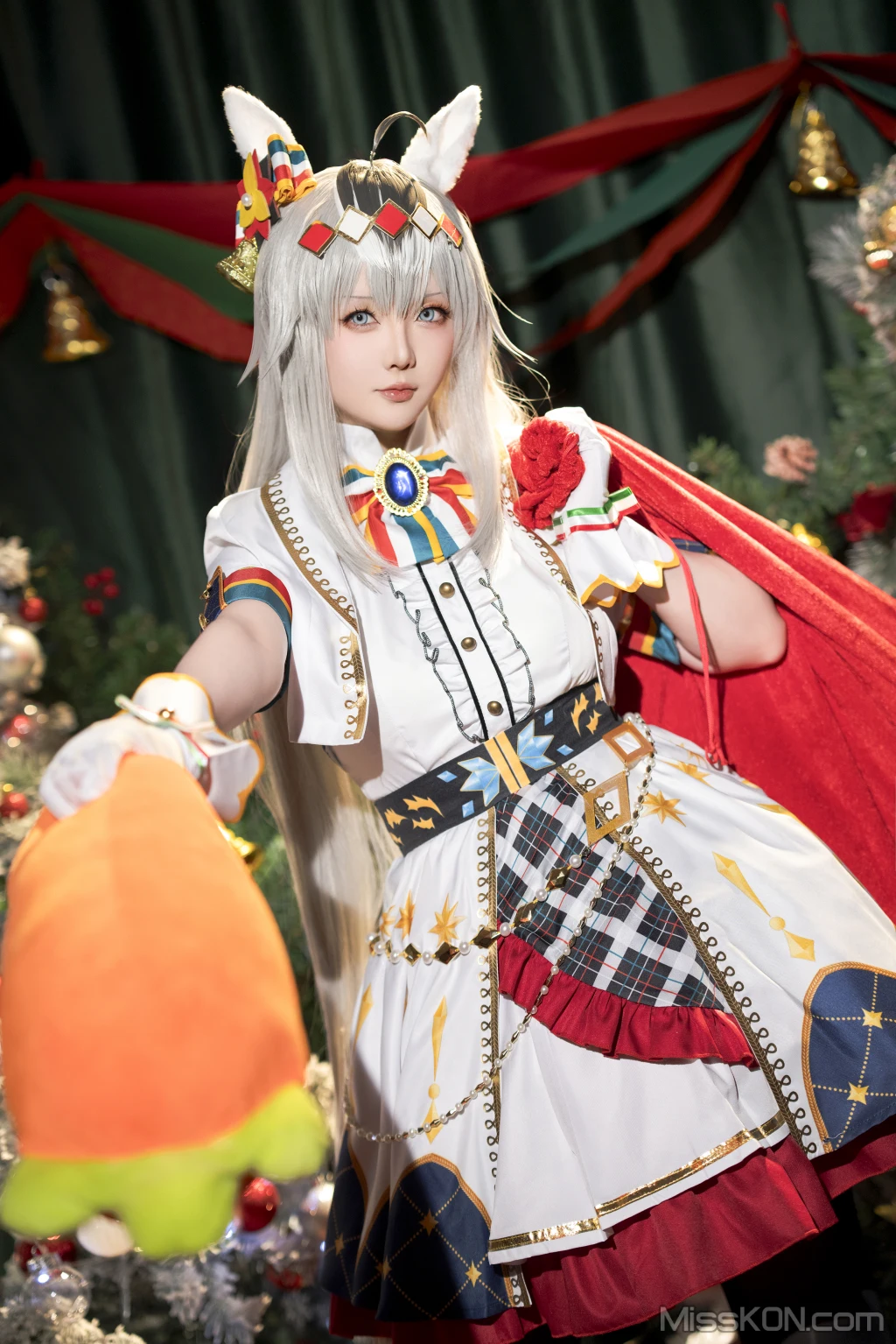 Coser@星之迟迟Hoshilily: 2023年12月计划赠品 赛马娘 小栗帽 圣诞衣装 (48 photos) – Page 2