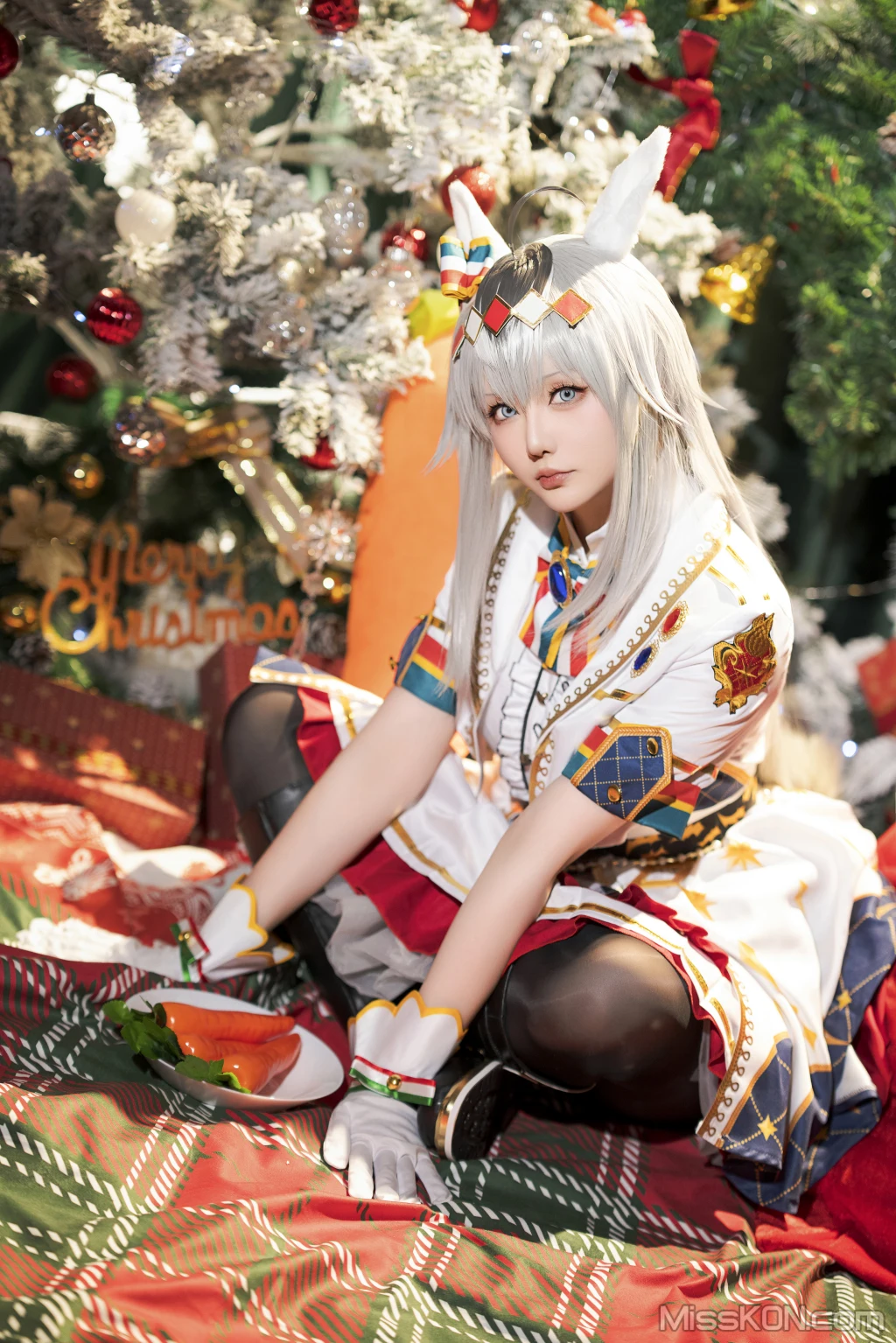 Coser@星之迟迟Hoshilily: 2023年12月计划赠品 赛马娘 小栗帽 圣诞衣装 (48 photos) – Page 3