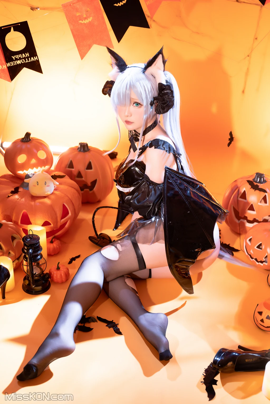Coser@星之迟迟Hoshilily: 万圣节特别企划 – 雅努斯 (86 photos)