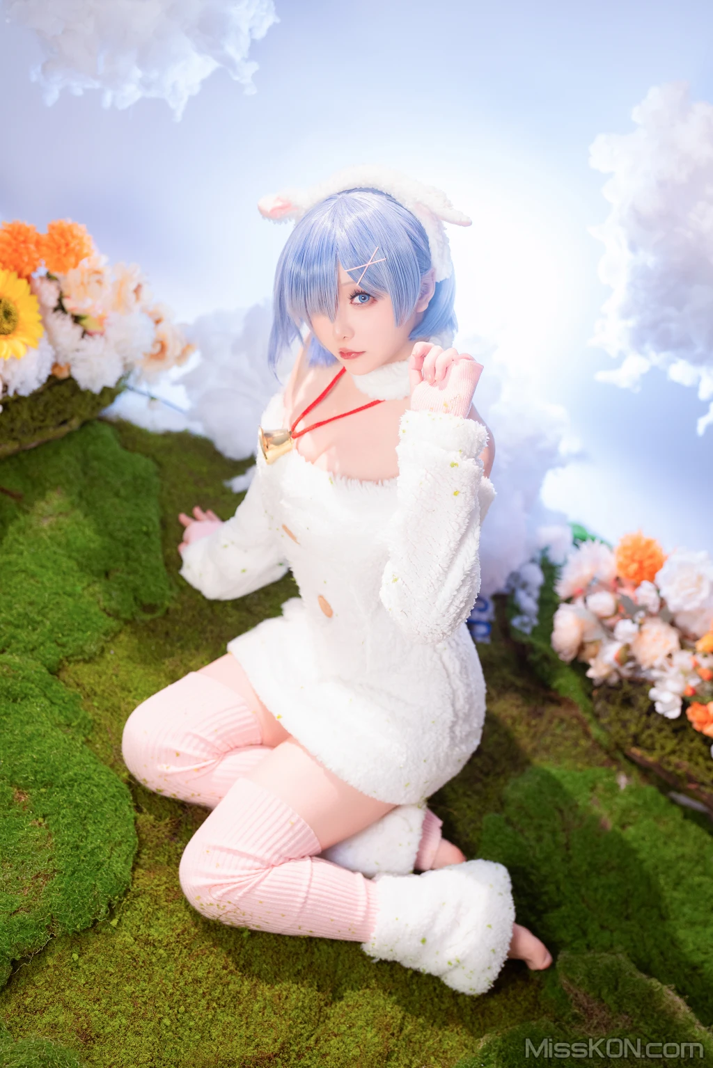 Coser@星之迟迟Hoshilily: 2024年01月计划赠品 RE：0 蕾姆 绵羊ver (38 photos)