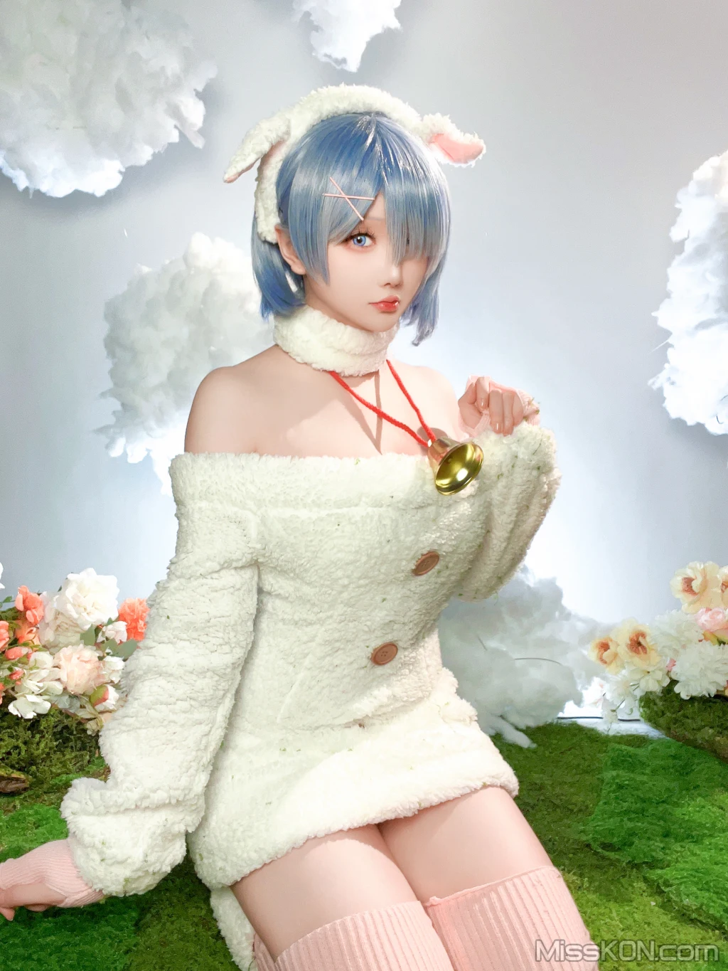 Coser@星之迟迟Hoshilily: 2024年01月计划赠品 RE：0 蕾姆 绵羊ver (38 photos)