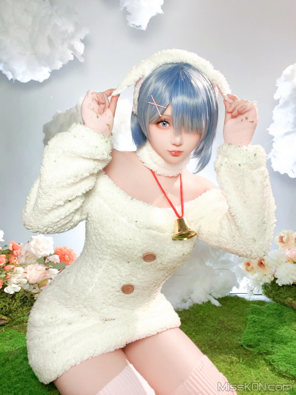 Coser@星之迟迟Hoshilily: 2024年01月计划赠品 RE：0 蕾姆 绵羊ver (38 photos)