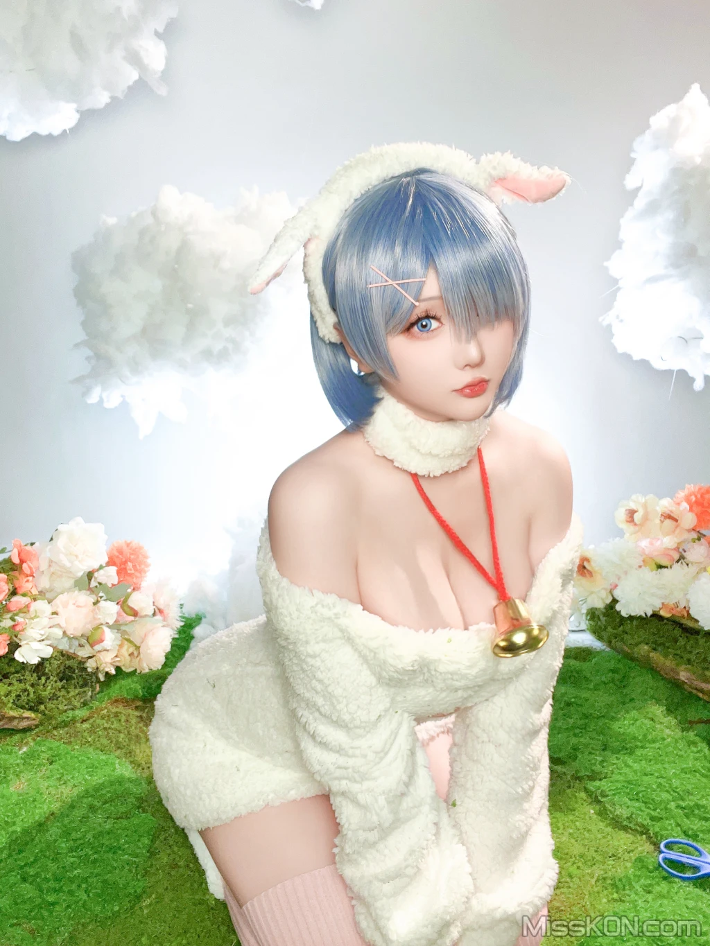 Coser@星之迟迟Hoshilily: 2024年01月计划赠品 RE：0 蕾姆 绵羊ver (38 photos)