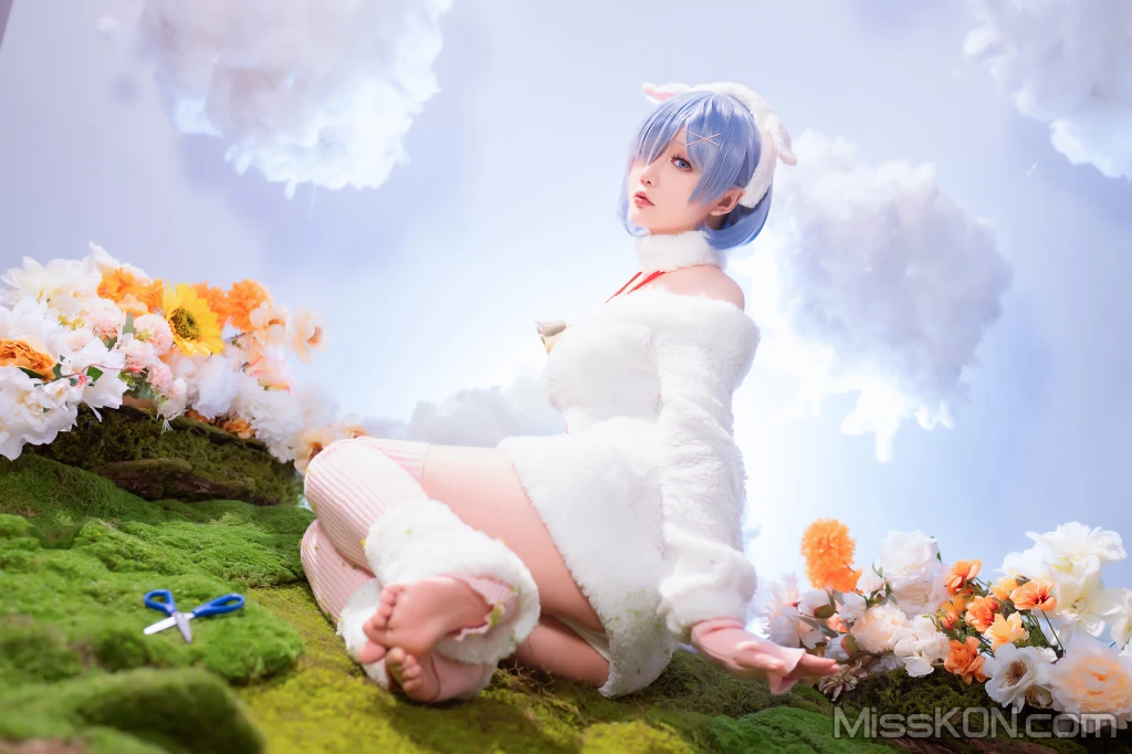 Coser@星之迟迟Hoshilily: 2024年01月计划赠品 RE：0 蕾姆 绵羊ver (38 photos)
