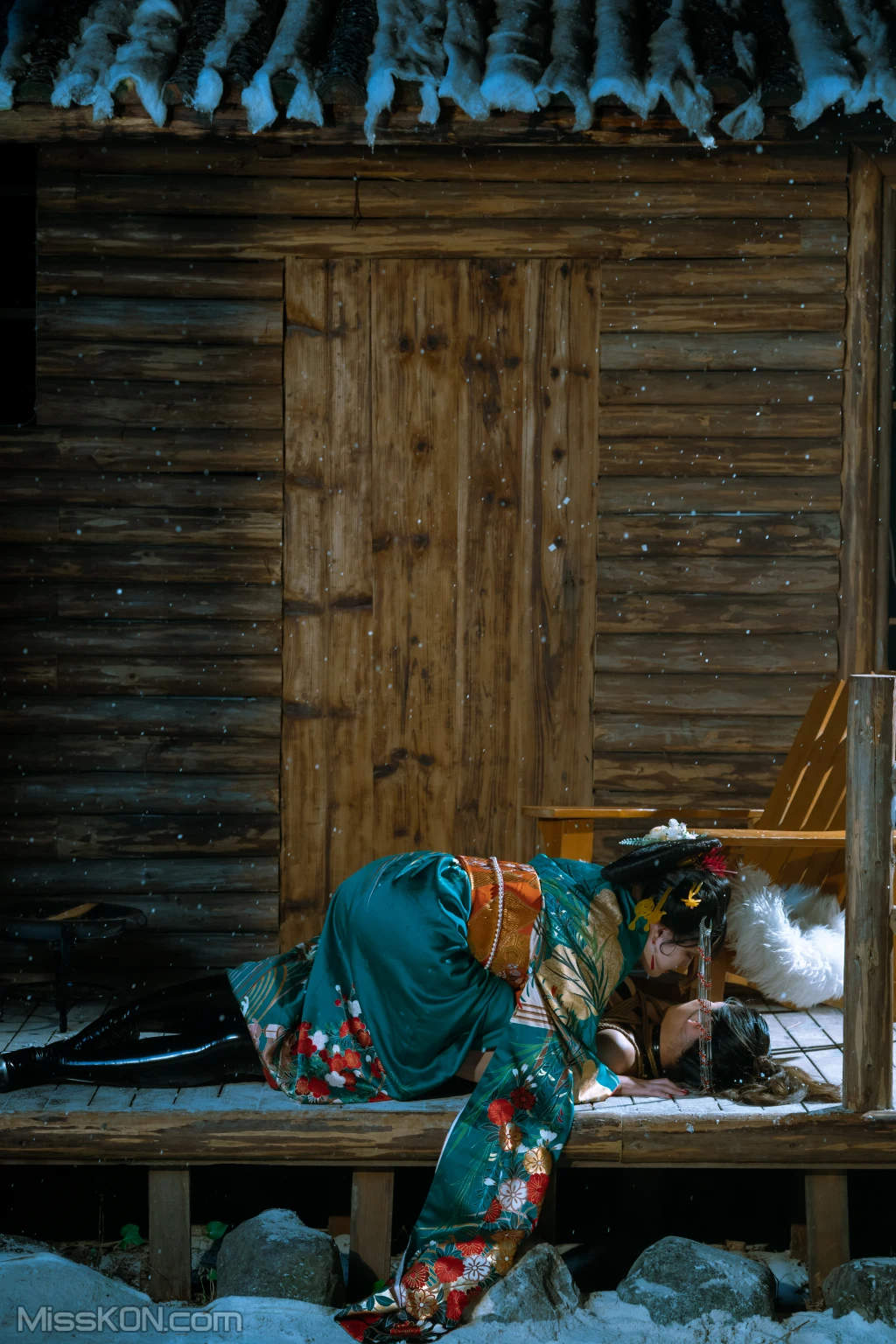 Coser@云溪溪 (Yunx1x1) Vol.066: Natsuko夏夏子星澜是澜澜叫澜妹呀 – 花魁忍者 (59 photos )