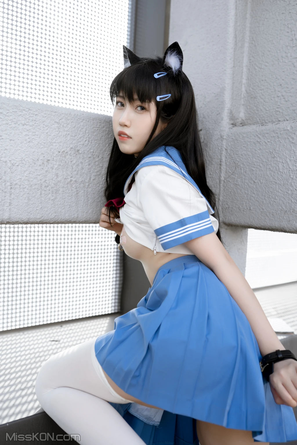 Coser@不呆猫: 天台小m猫 (96 photos )