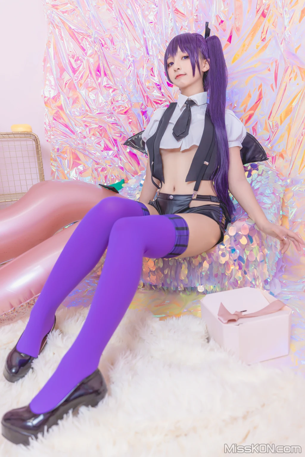 Coser@神楽坂真冬 Vol.064: 绝对企画-黛玉&小恶魔《色の香り》 (150 photos + 3 videos) – Page 5