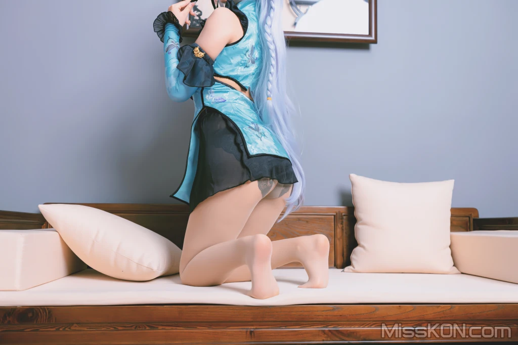 Coser@神楽坂真冬 Vol.064: 绝对企画-黛玉&小恶魔《色の香り》 (150 photos + 3 videos) – Page 6