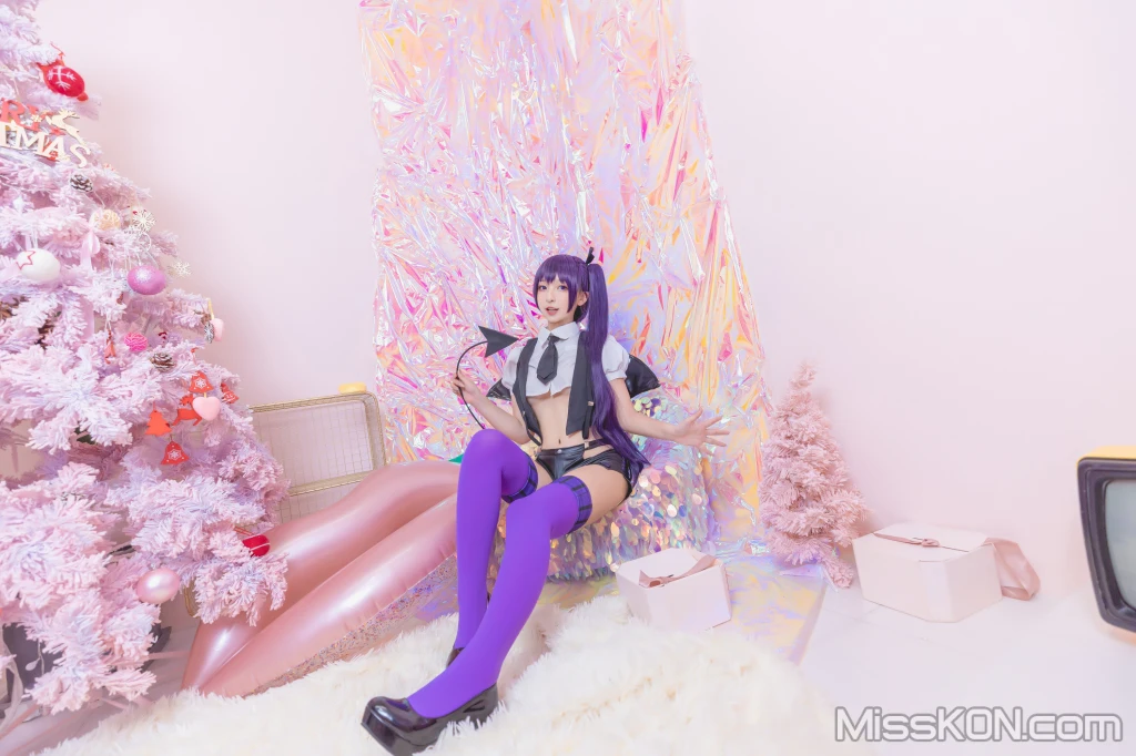 Coser@神楽坂真冬 Vol.064: 绝对企画-黛玉&小恶魔《色の香り》 (150 photos + 3 videos) – Page 6