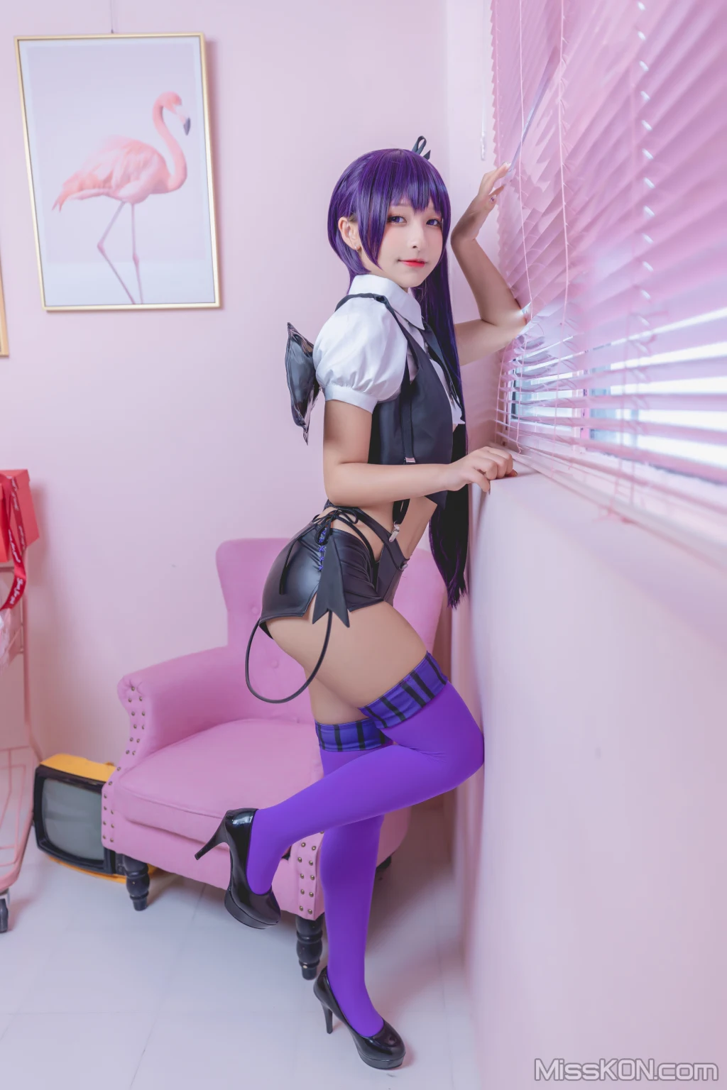 Coser@神楽坂真冬 Vol.064: 绝对企画-黛玉&小恶魔《色の香り》 (150 photos + 3 videos) – Page 8