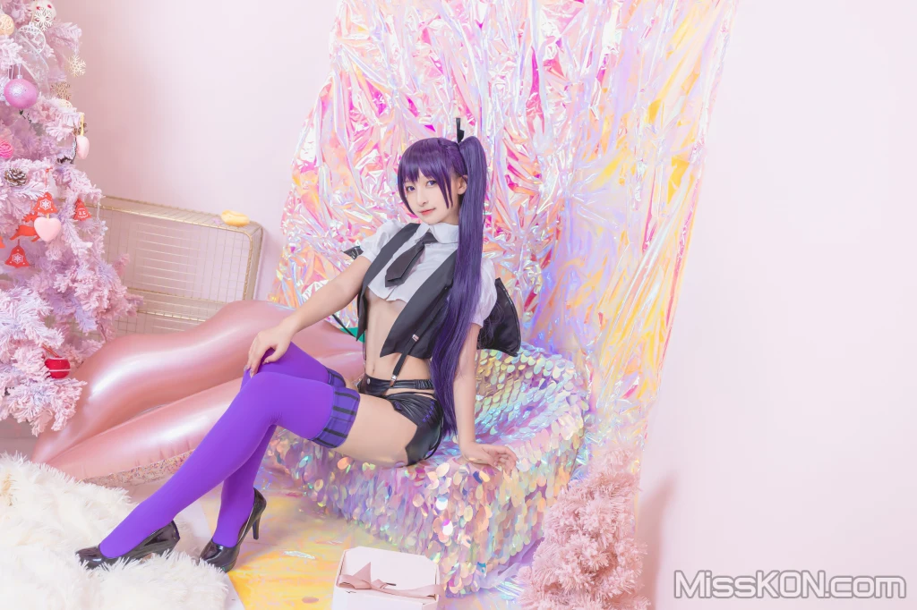 Coser@神楽坂真冬 Vol.064: 绝对企画-黛玉&小恶魔《色の香り》 (150 photos + 3 videos) – Page 8