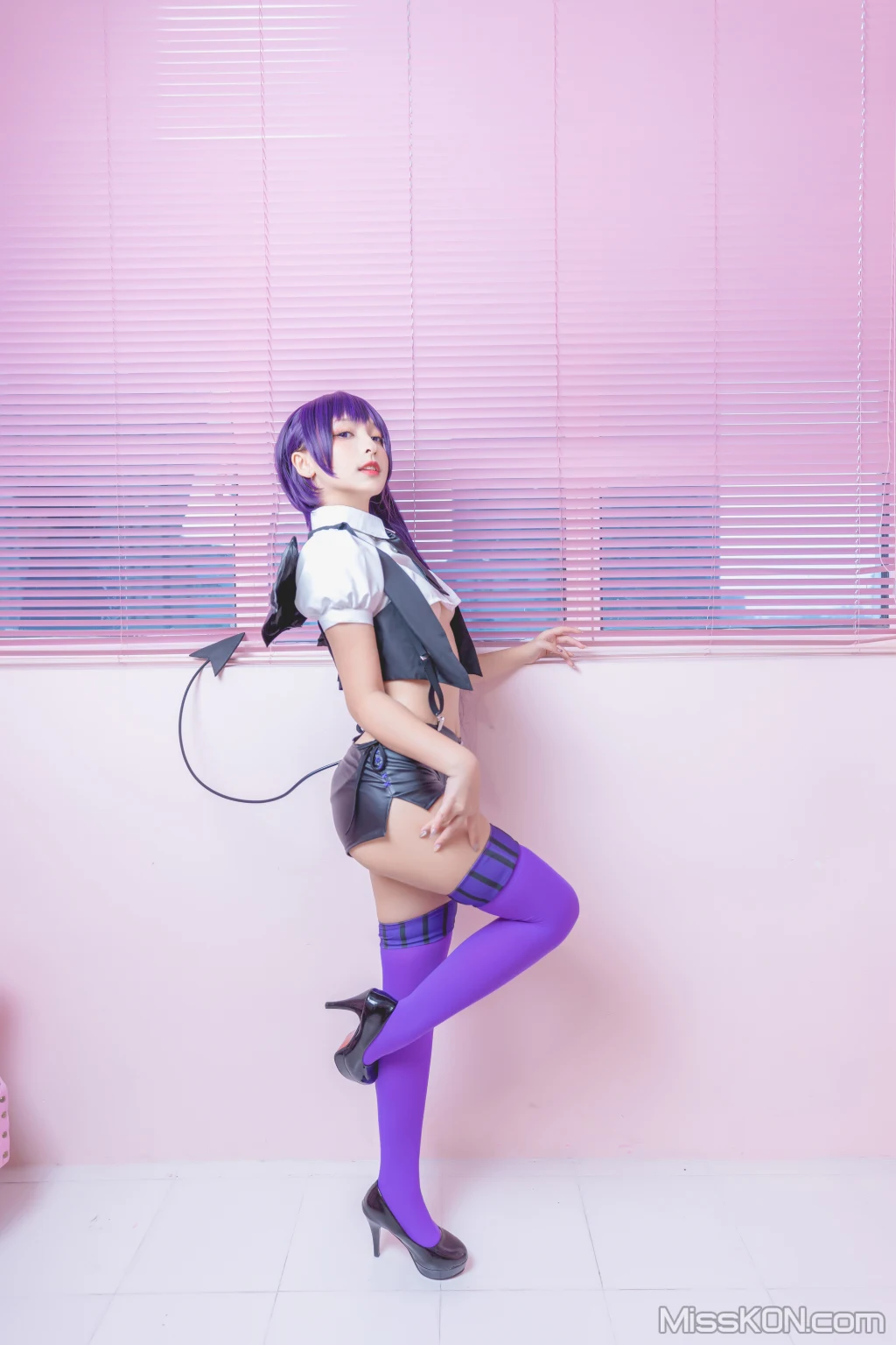 Coser@神楽坂真冬 Vol.064: 绝对企画-黛玉&小恶魔《色の香り》 (150 photos + 3 videos) – Page 10