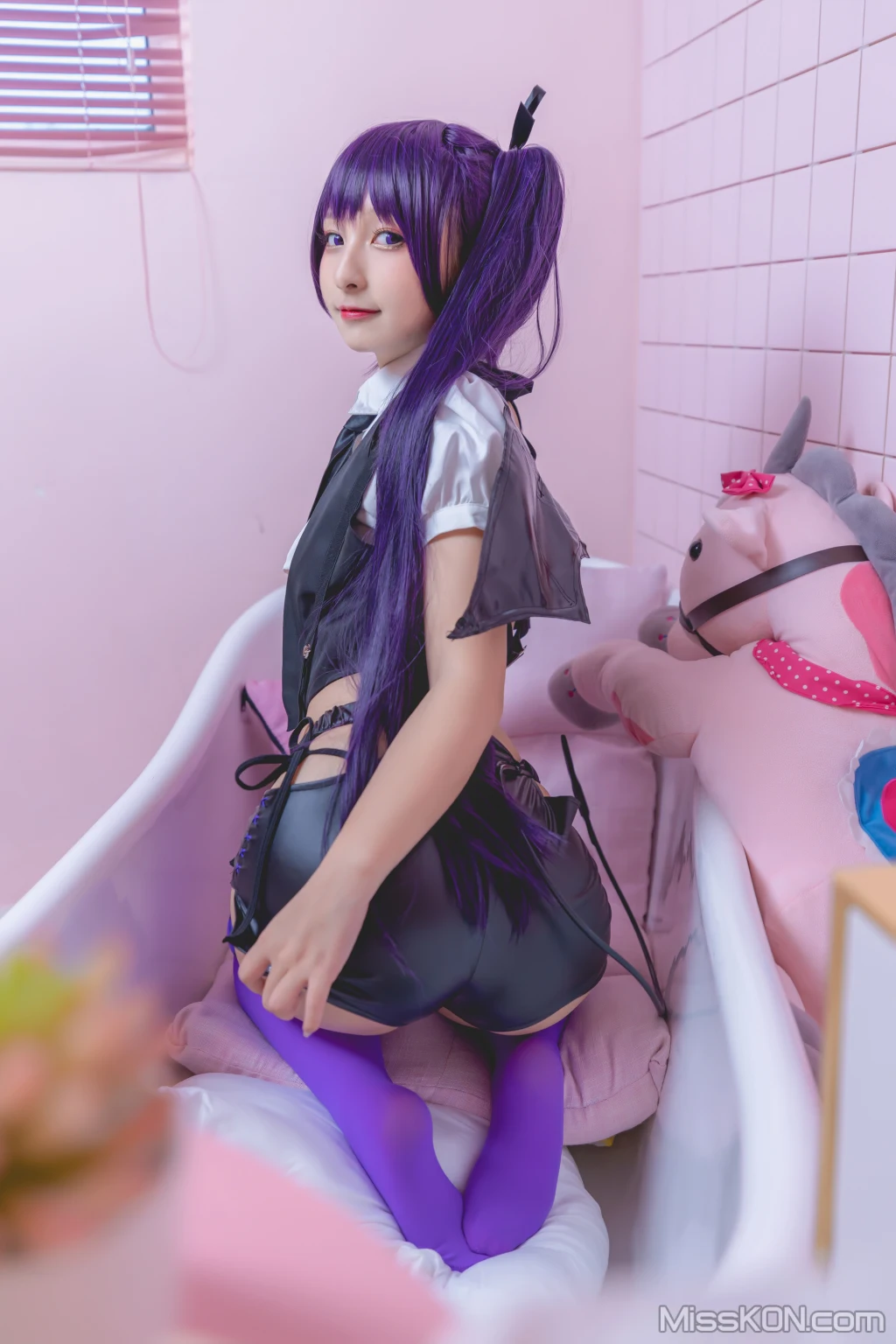 Coser@神楽坂真冬 Vol.064: 绝对企画-黛玉&小恶魔《色の香り》 (150 photos + 3 videos) – Page 10