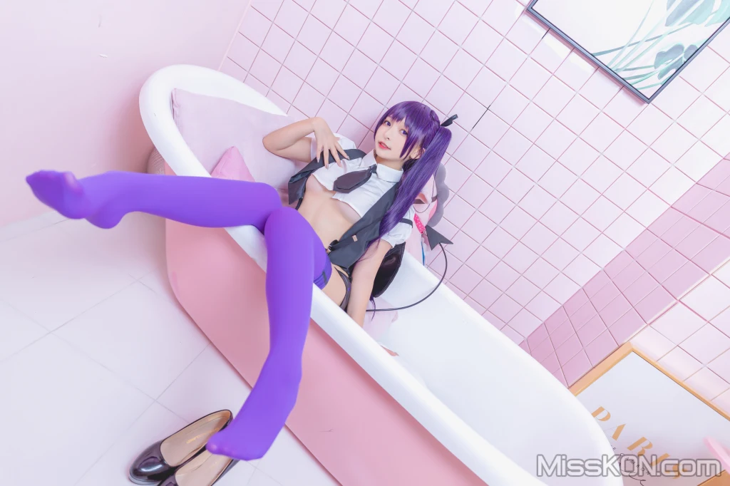 Coser@神楽坂真冬 Vol.064: 绝对企画-黛玉&小恶魔《色の香り》 (150 photos + 3 videos) – Page 12