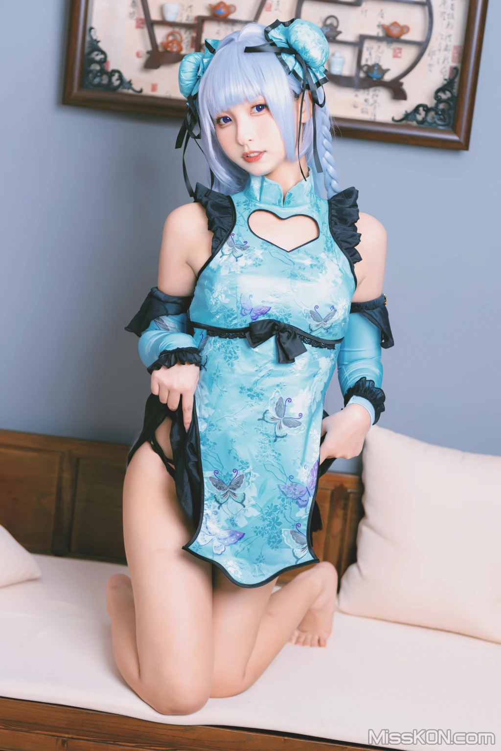 Coser@神楽坂真冬 Vol.064: 绝对企画-黛玉&小恶魔《色の香り》 (150 photos + 3 videos) – Page 13