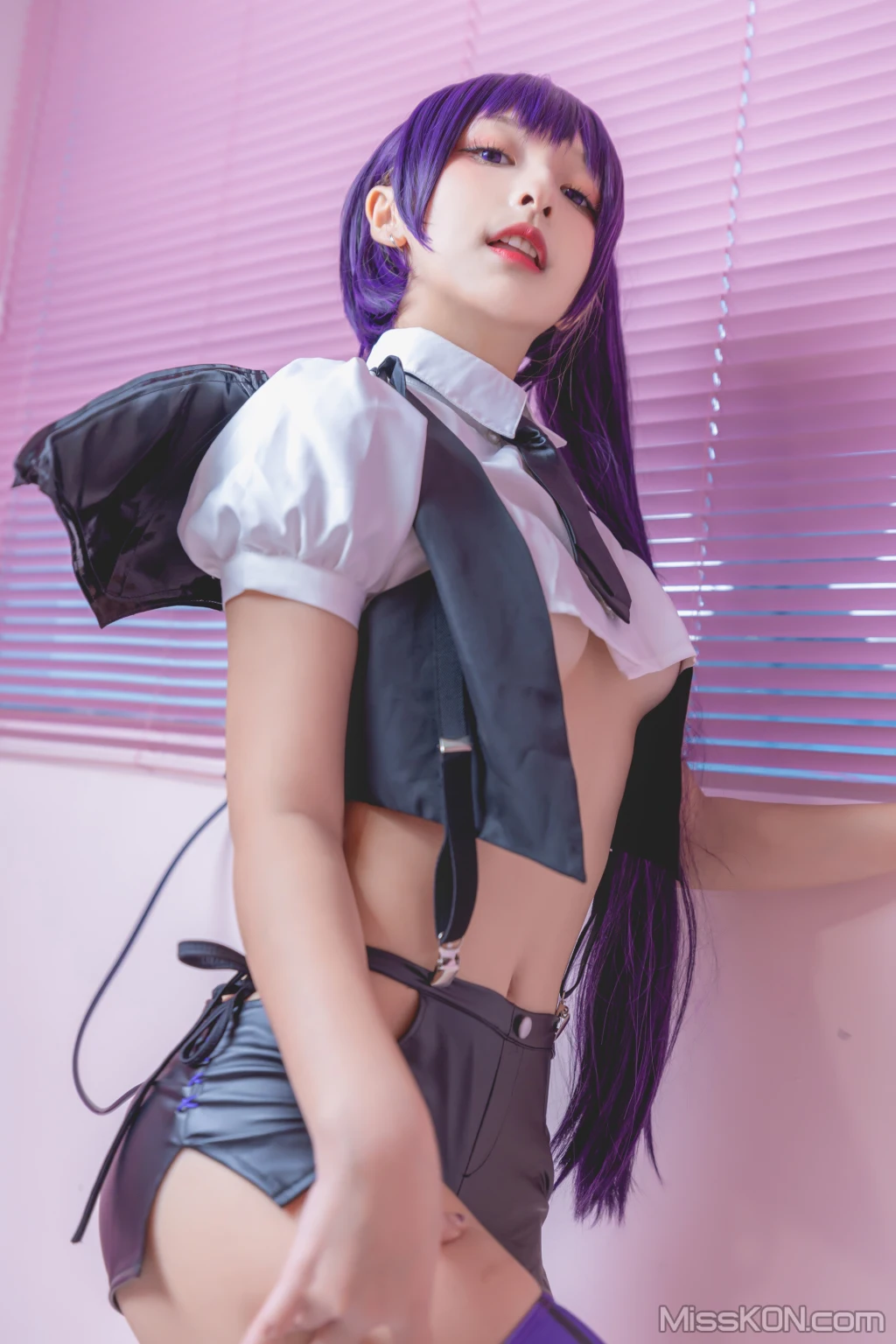Coser@神楽坂真冬 Vol.064: 绝对企画-黛玉&小恶魔《色の香り》 (150 photos + 3 videos) – Page 13