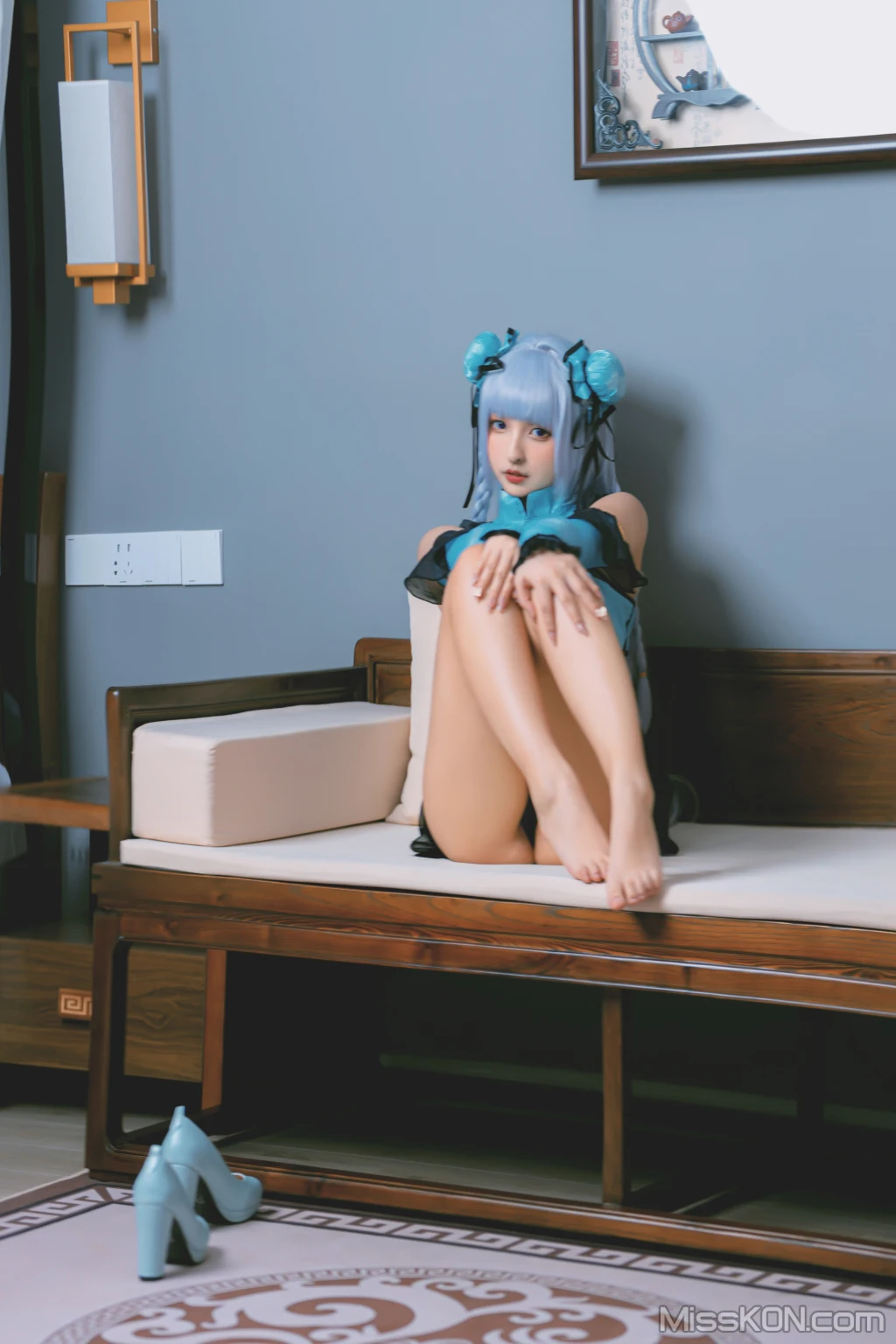 Coser@神楽坂真冬 Vol.064: 绝对企画-黛玉&小恶魔《色の香り》 (150 photos + 3 videos) – Page 14