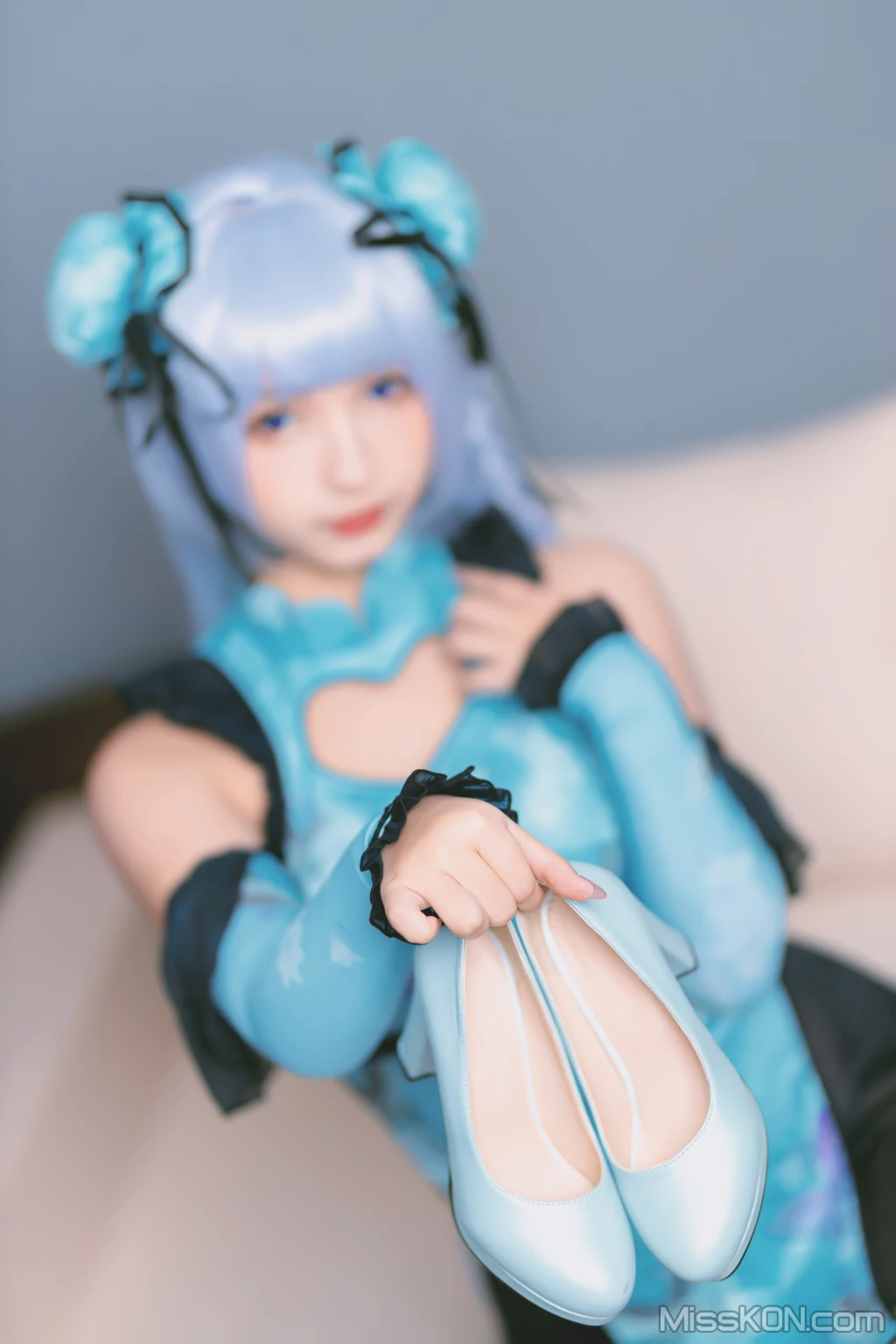 Coser@神楽坂真冬 Vol.064: 绝对企画-黛玉&小恶魔《色の香り》 (150 photos + 3 videos) – Page 14