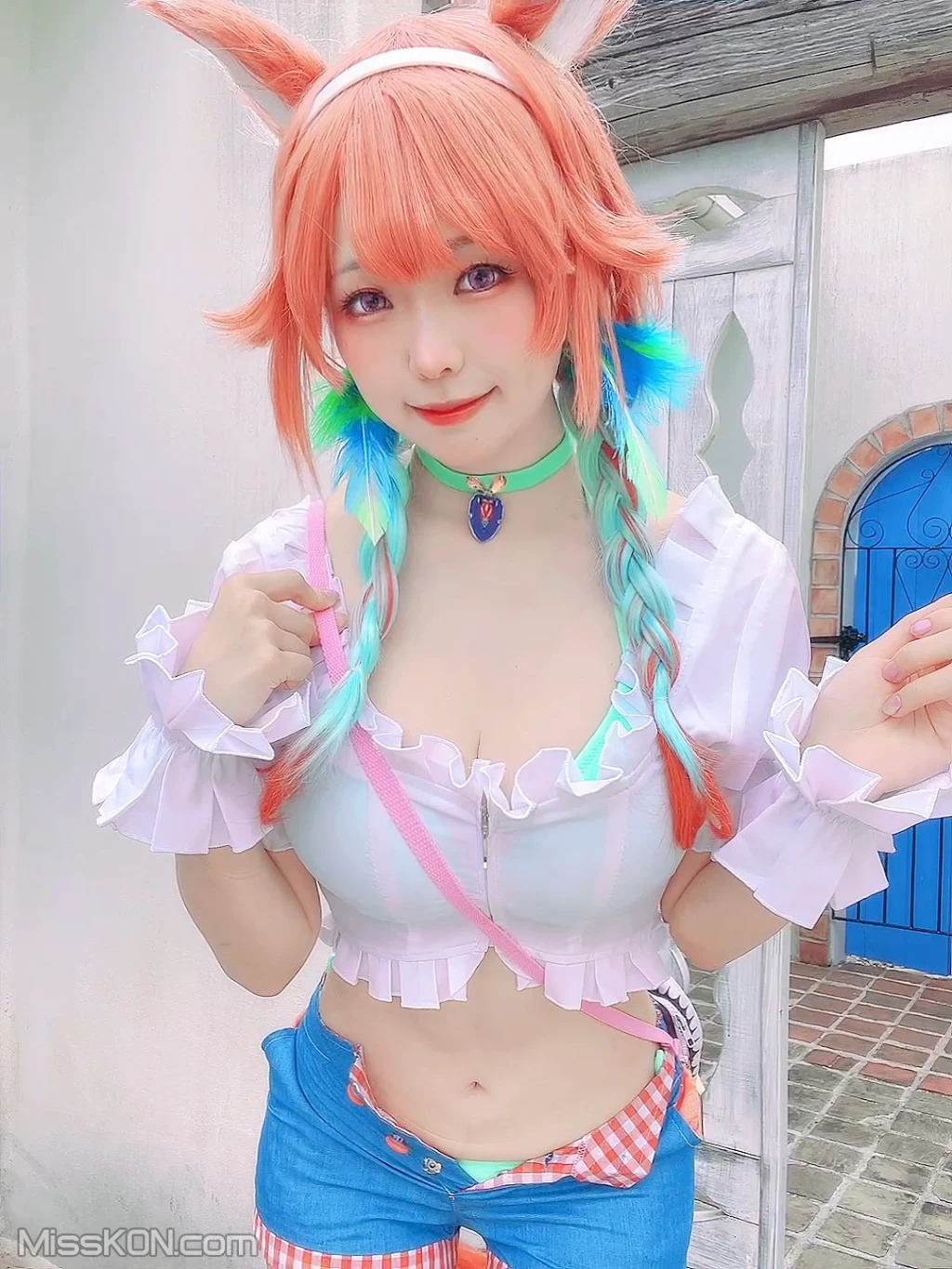 Coser@Ely_eee (ElyEE子): Summer Kiara (21 图 + 3 视频) –插图