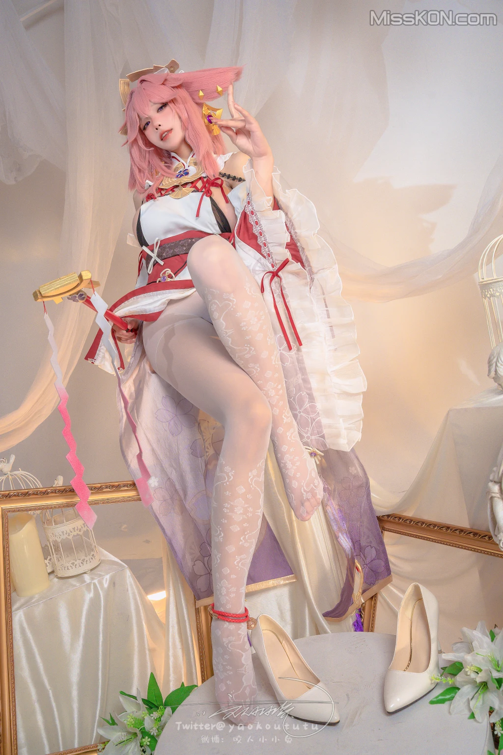 Coser@黏黏团子兔: 春江水暖 神子贺岁 (84 photos )