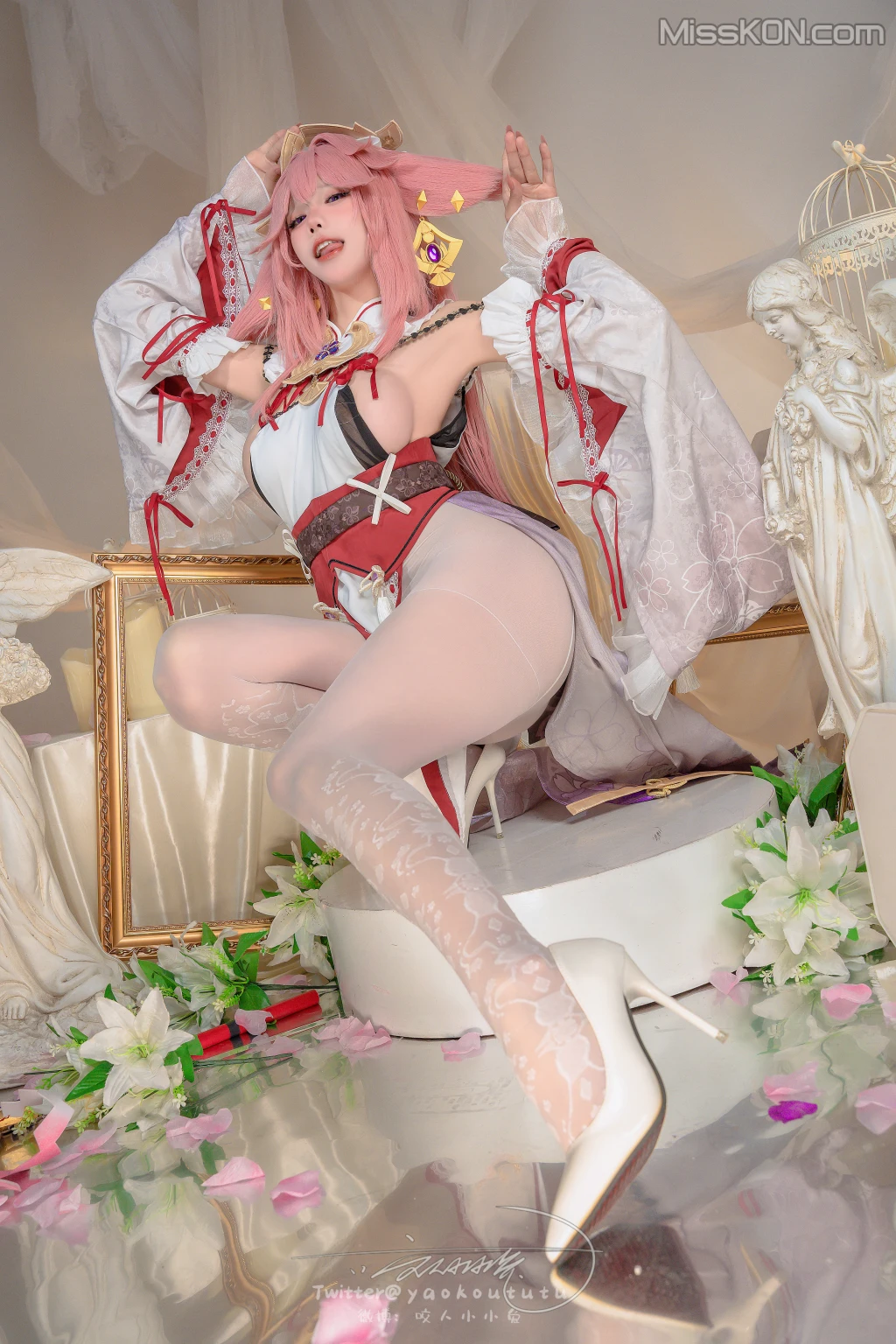 Coser@黏黏团子兔: 春江水暖 神子贺岁 (84 photos )
