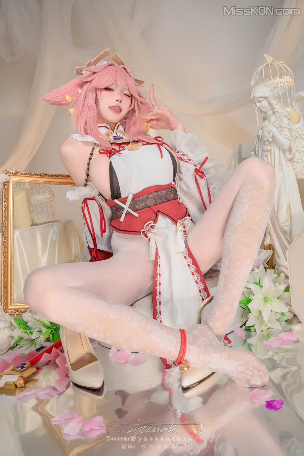 Coser@黏黏团子兔: 春江水暖 神子贺岁 (84 photos )