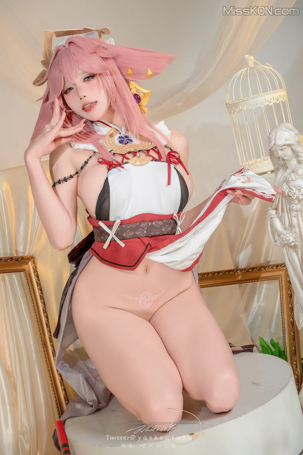 Coser@黏黏团子兔: 春江水暖 神子贺岁 (84 photos )