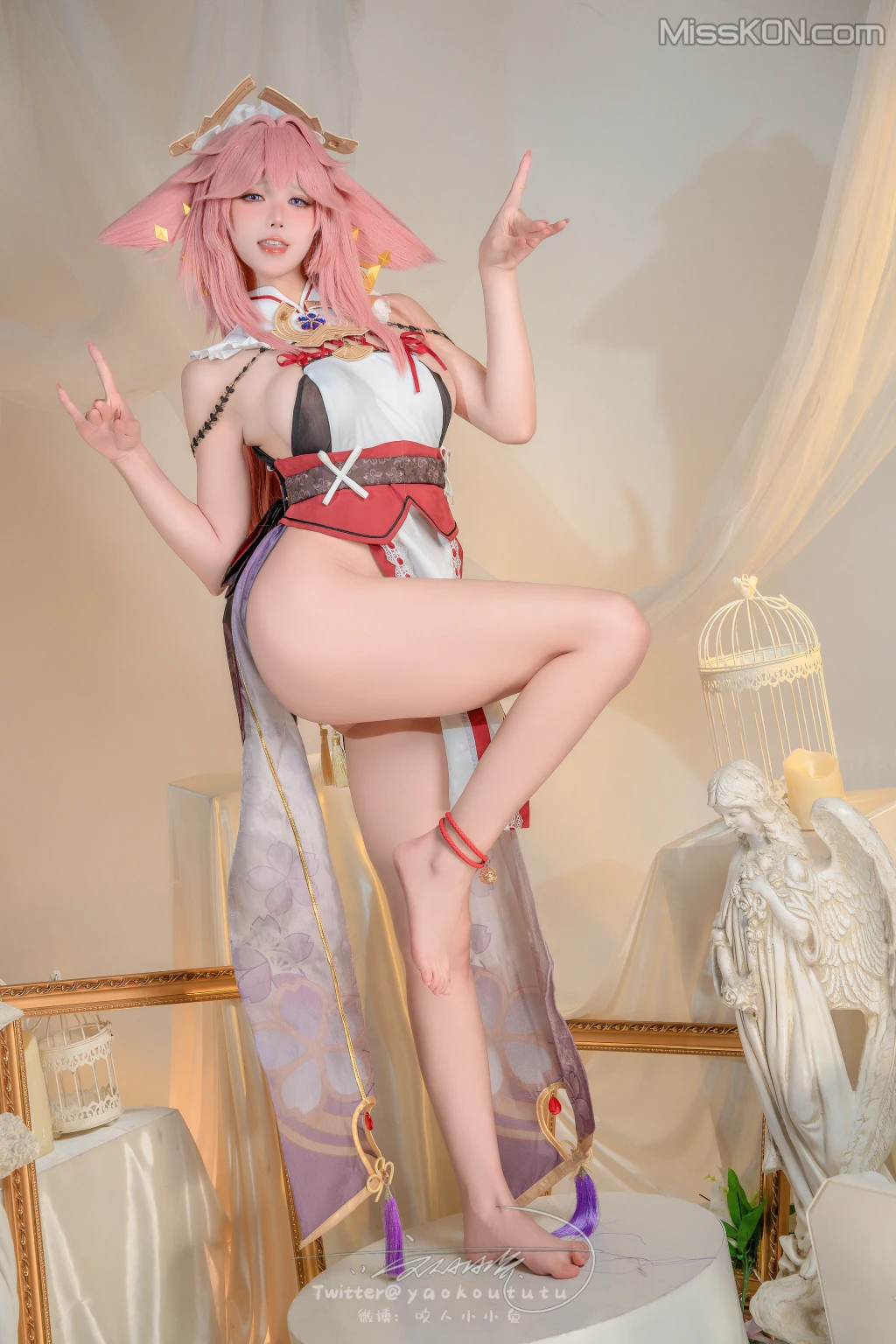 Coser@黏黏团子兔: 春江水暖 神子贺岁 (84 photos )