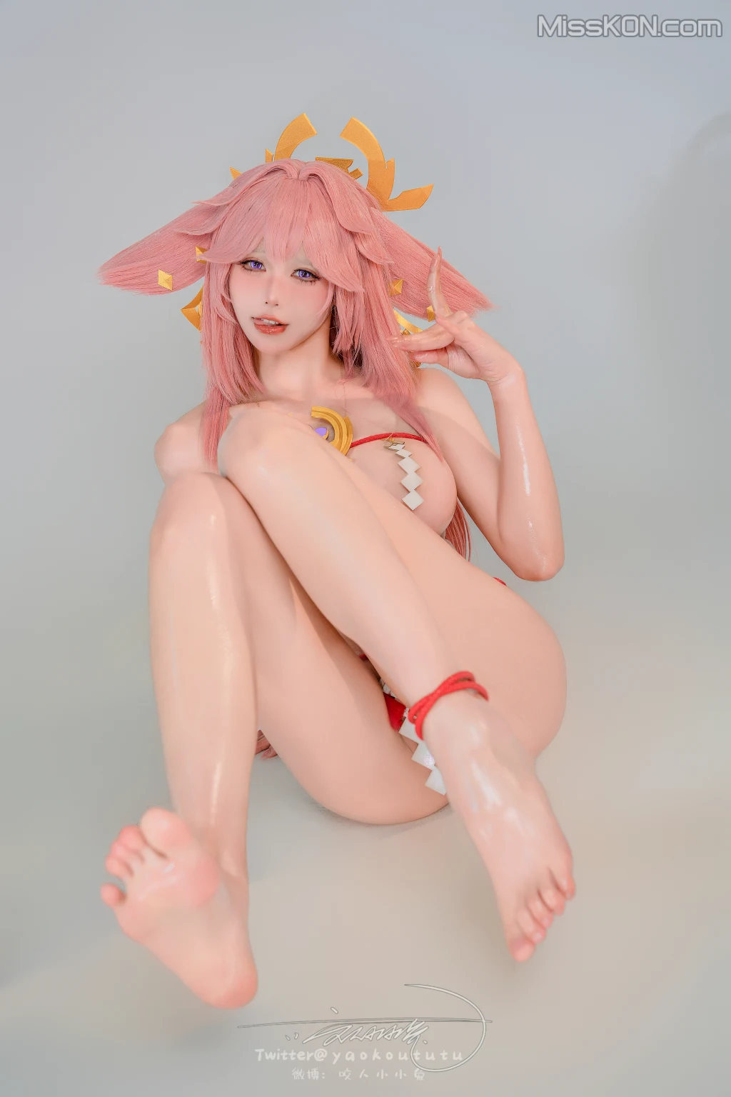 Coser@黏黏团子兔: 春江水暖 神子贺岁 (84 photos )