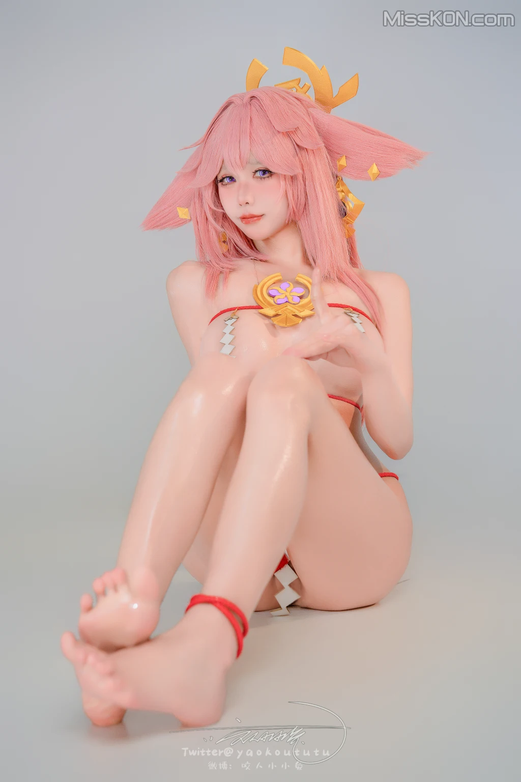 Coser@黏黏团子兔: 春江水暖 神子贺岁 (84 photos )