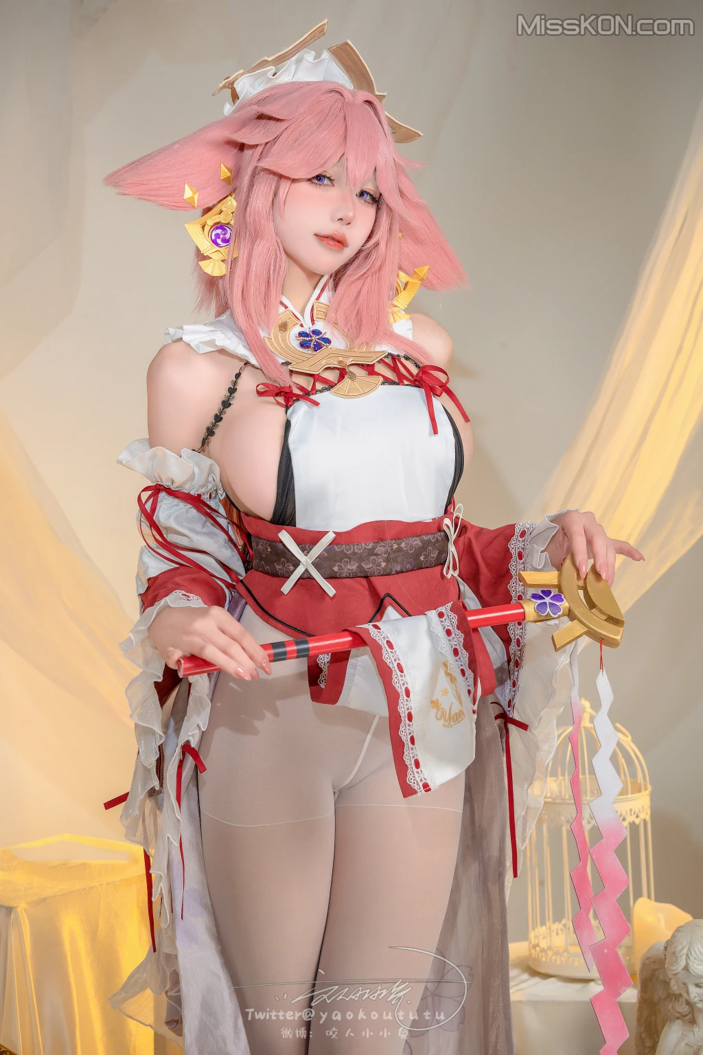 Coser@黏黏团子兔: 春江水暖 神子贺岁 (84 photos )