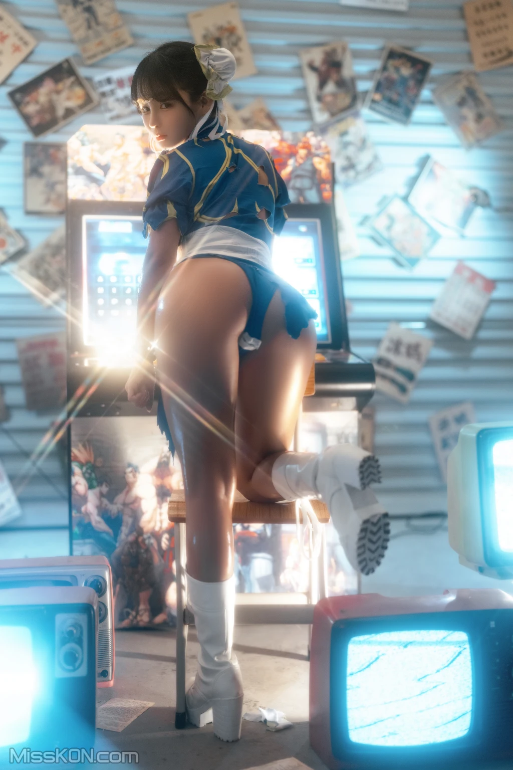 Coser@桜井宁宁: 电玩春丽 (60 photos)