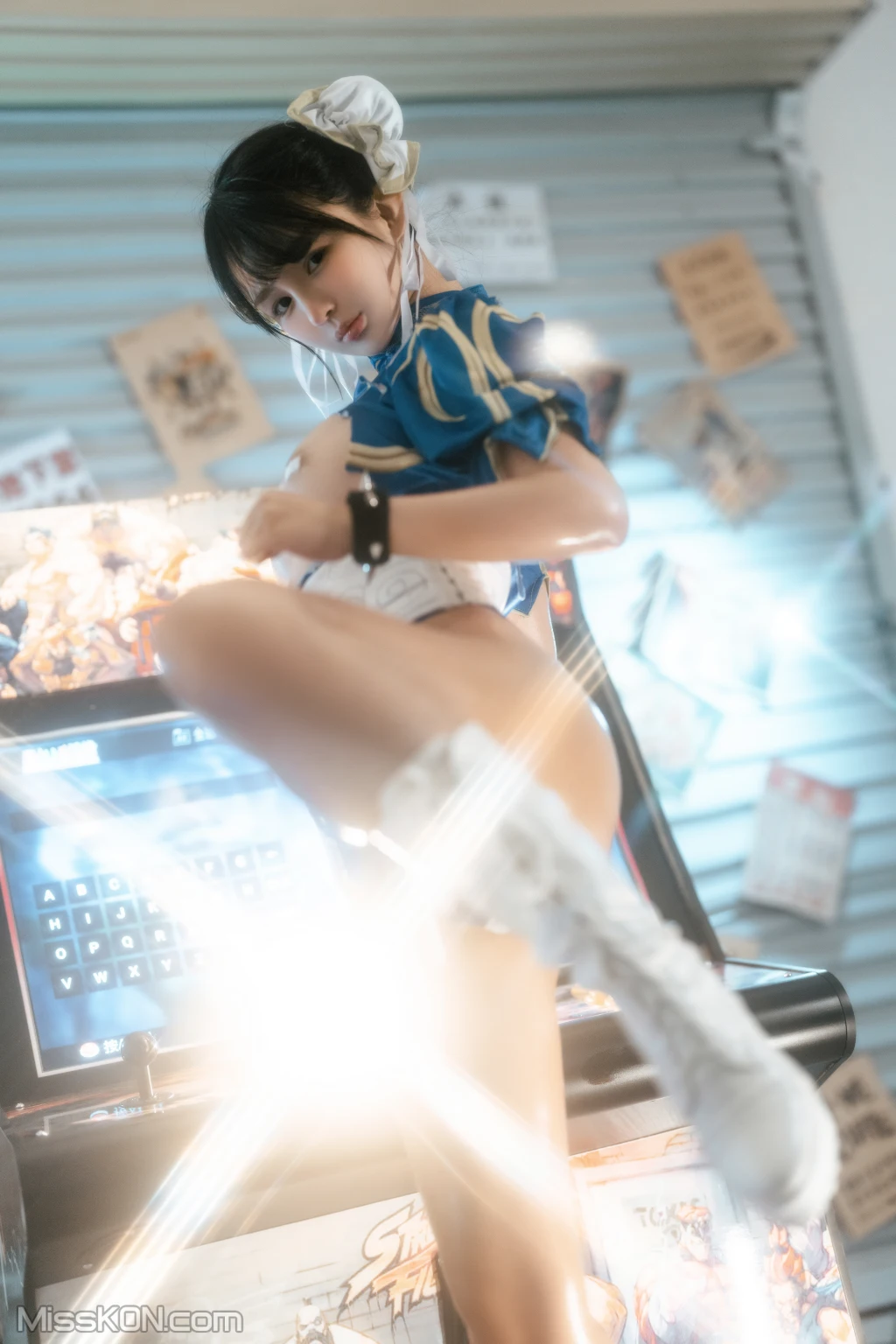 Coser@桜井宁宁: 电玩春丽 (60 photos)