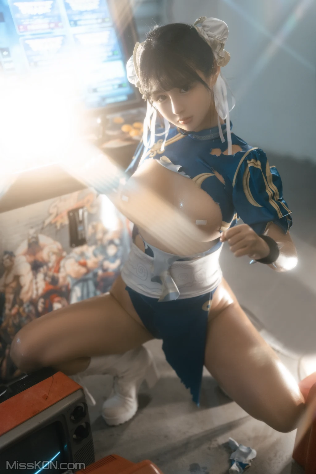 Coser@桜井宁宁: 电玩春丽 (60 photos)