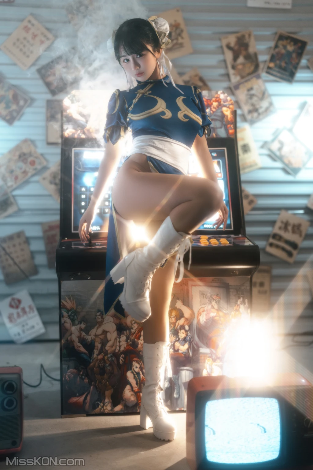 Coser@桜井宁宁: 电玩春丽 (60 photos)