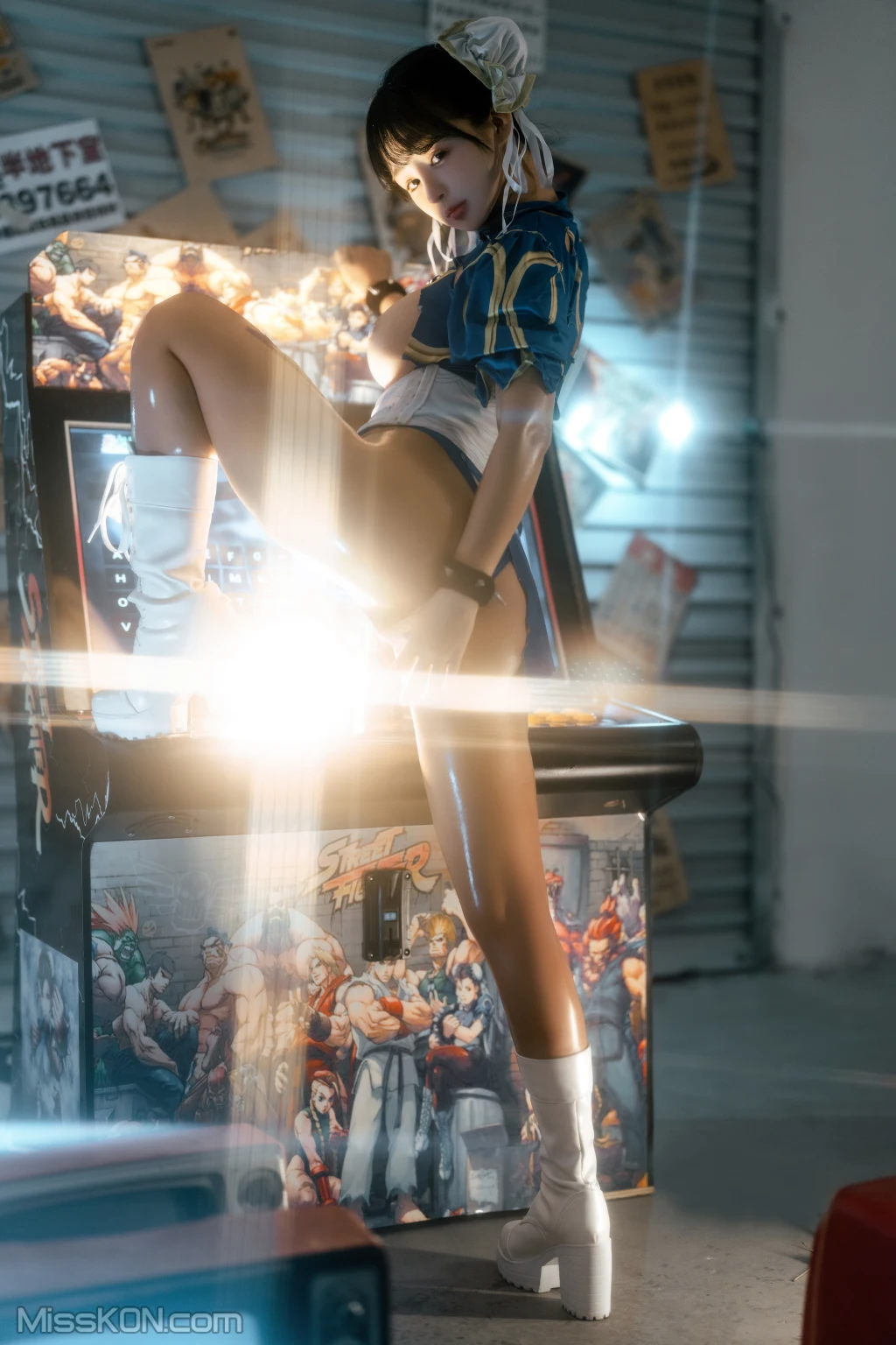 Coser@桜井宁宁: 电玩春丽 (60 photos)