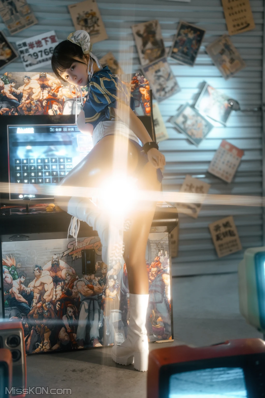 Coser@桜井宁宁: 电玩春丽 (60 photos)