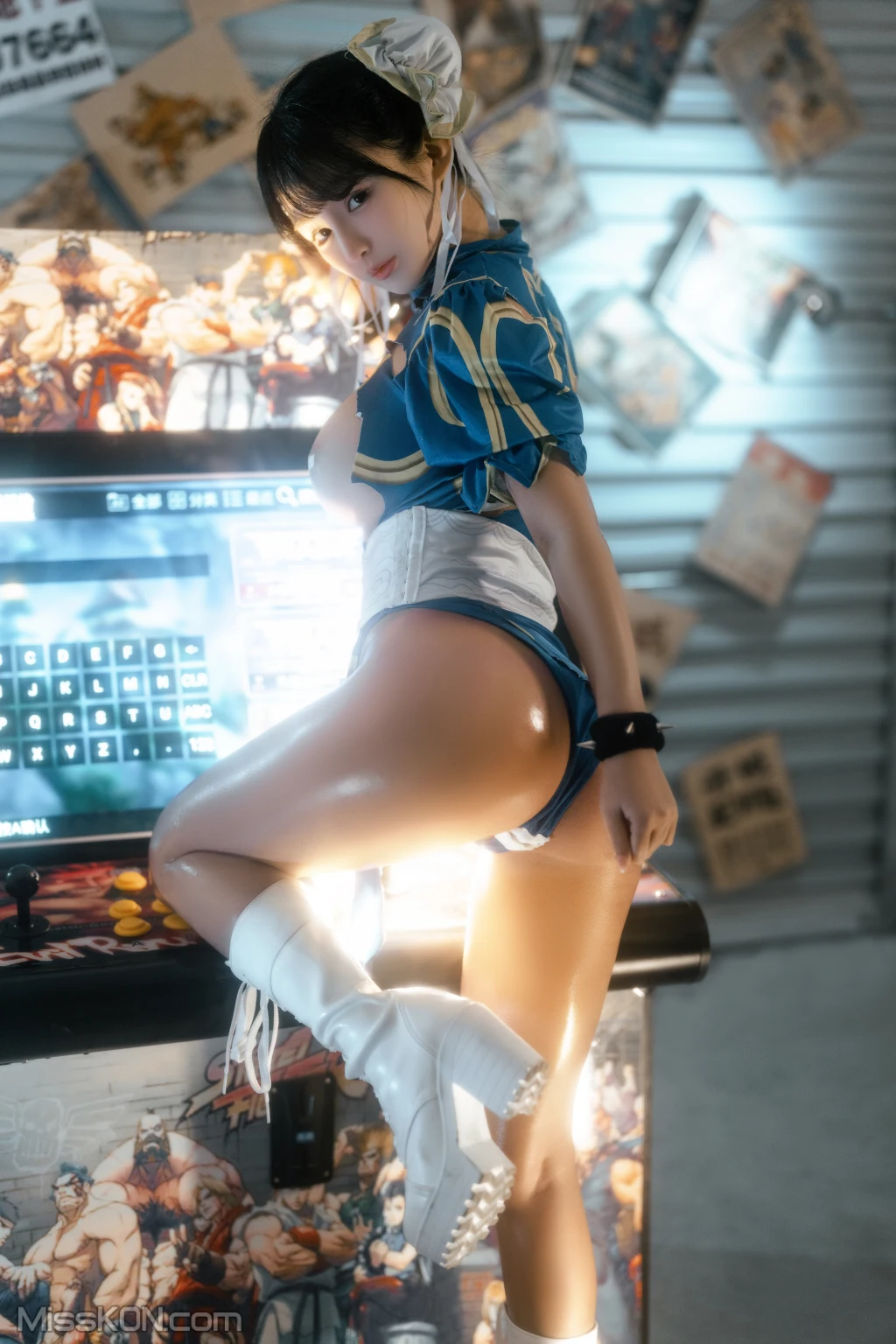 Coser@桜井宁宁: 电玩春丽 (60 photos)